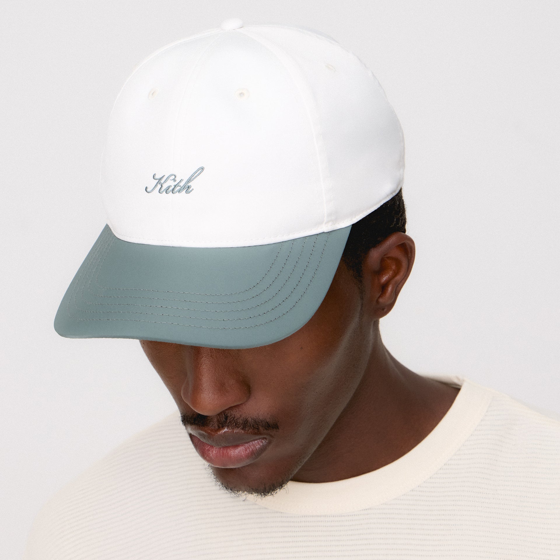 Kith Transitional Nylon Two Tone Aaron Classic Cap - Court