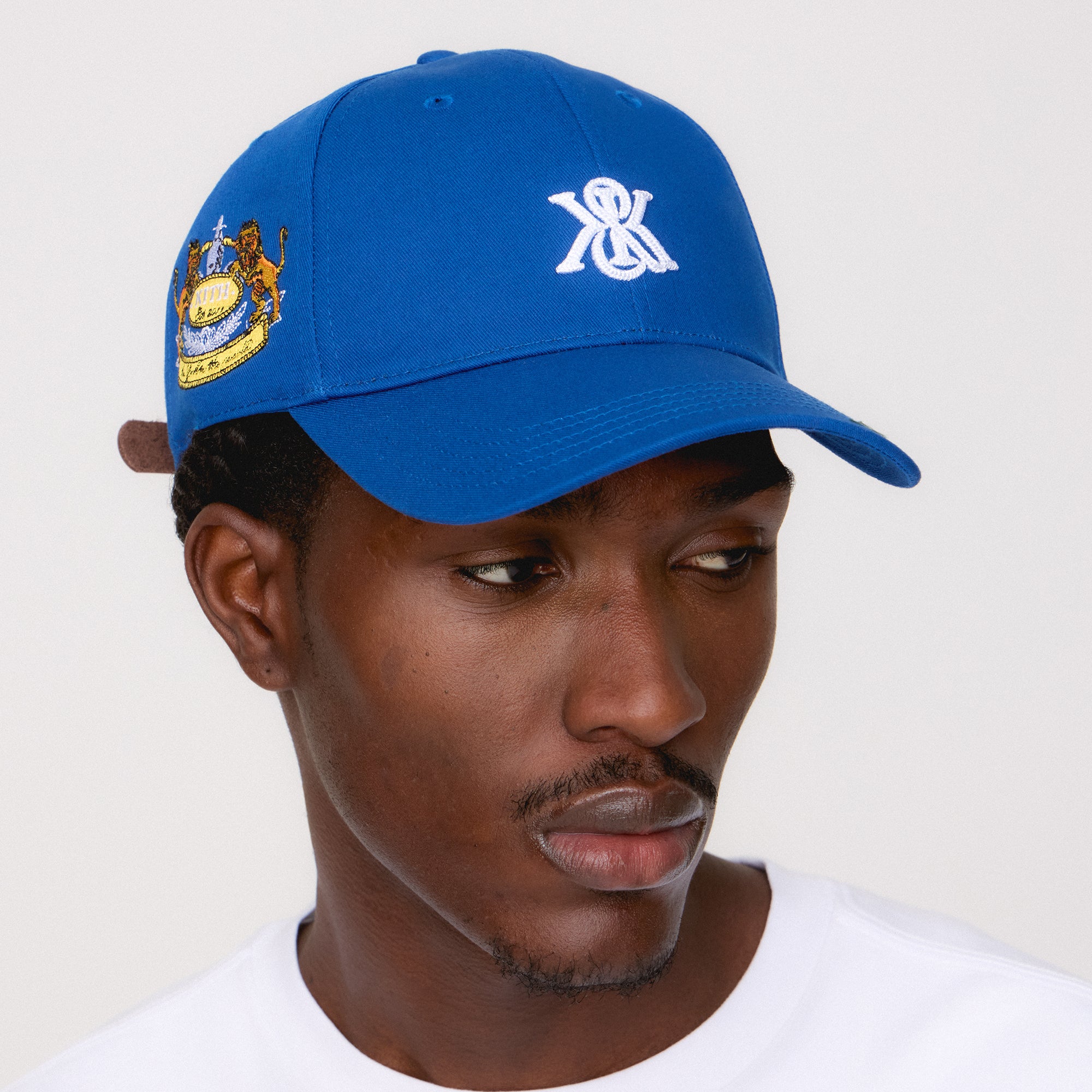 ★25SS★Kith Greenwich Two-Button Twill Classic Cap Kith Greenwich Two-Button Twill Classic Cap - Black
