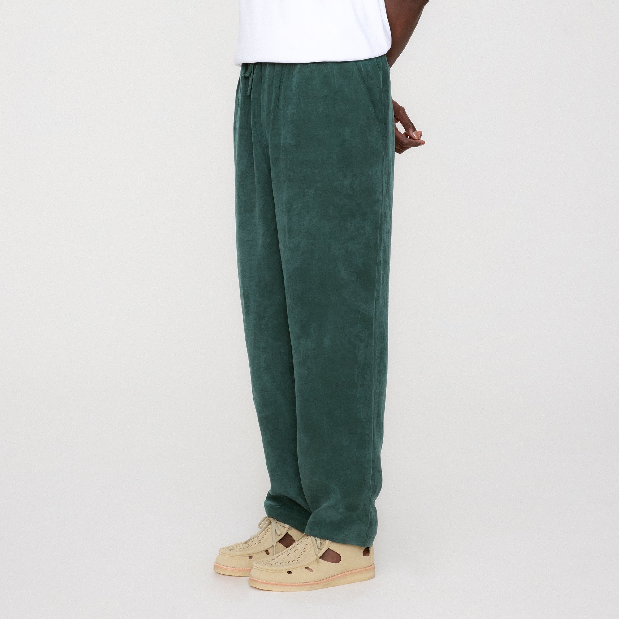 パンツ kith Kith Cupro Linen Barrow Pant - Stadium
