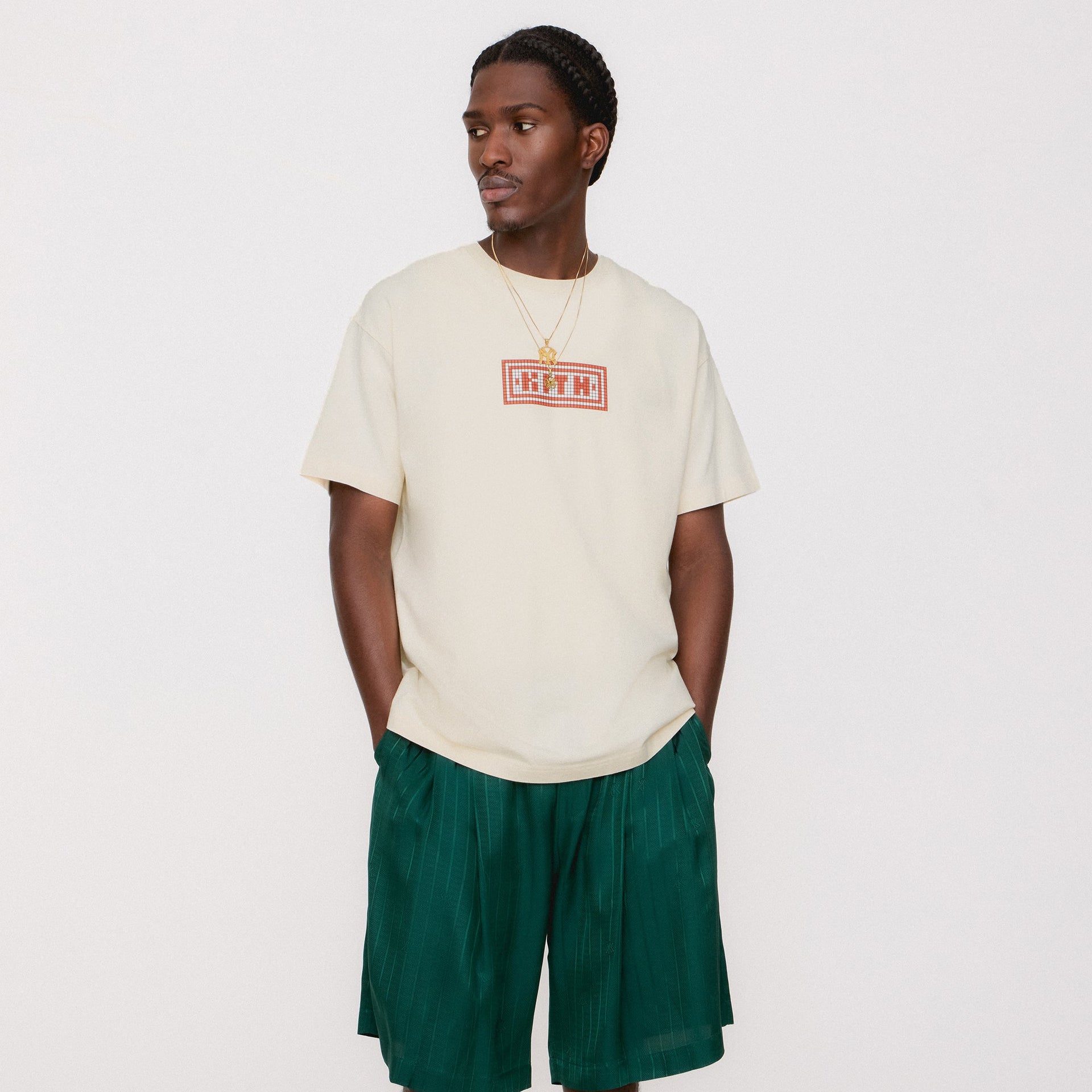 Kith Blossom Logo Tee - Sandrift PH