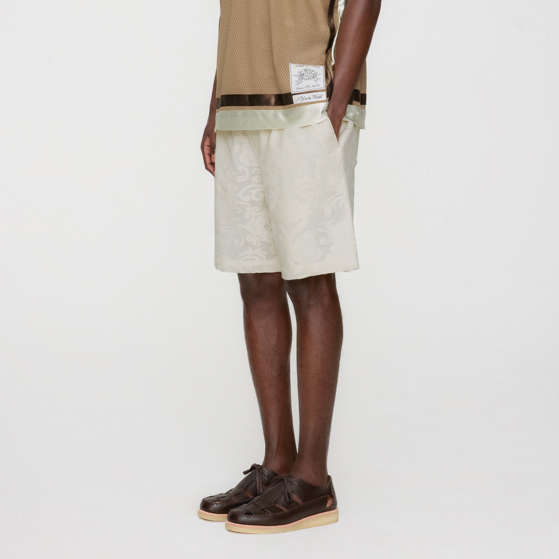 Kith Lace Lewis Short - Sandrift