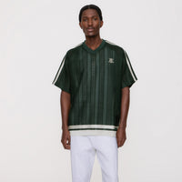 Kith Leon Short Sleeve Lace Combo Jersey - Stadium