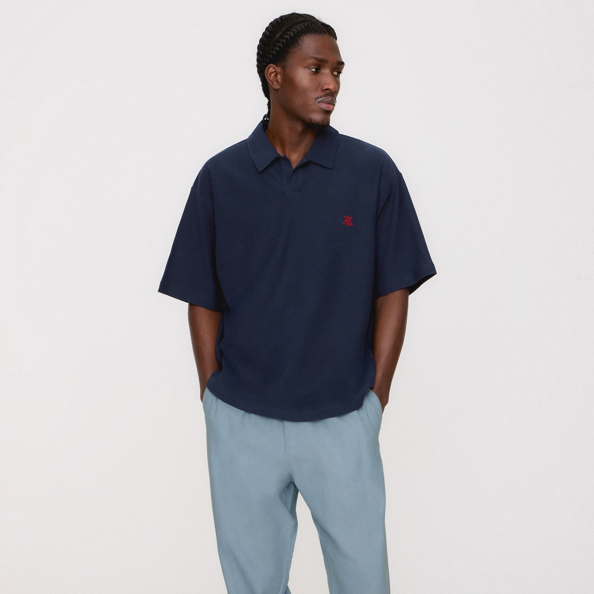 Kith Short Sleeve Nelson Pullover - Nocturnal