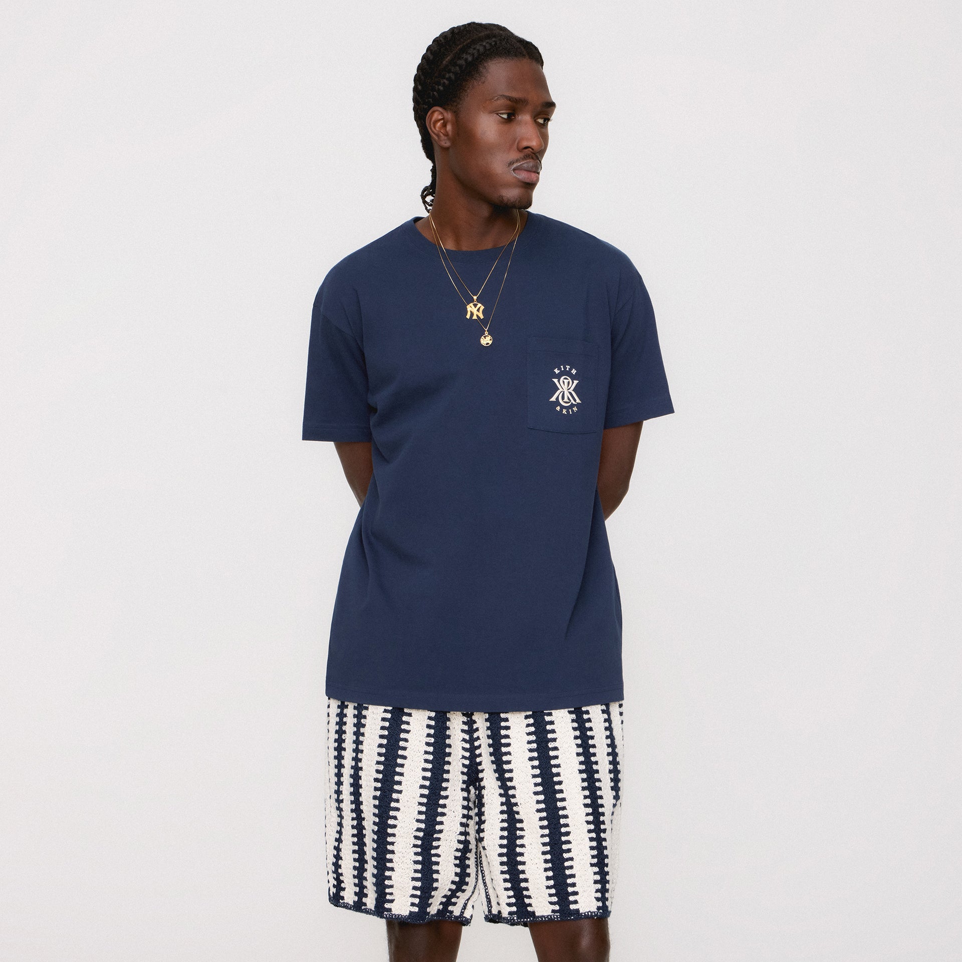Kith K&K Floral Pocket Tee - Nocturnal