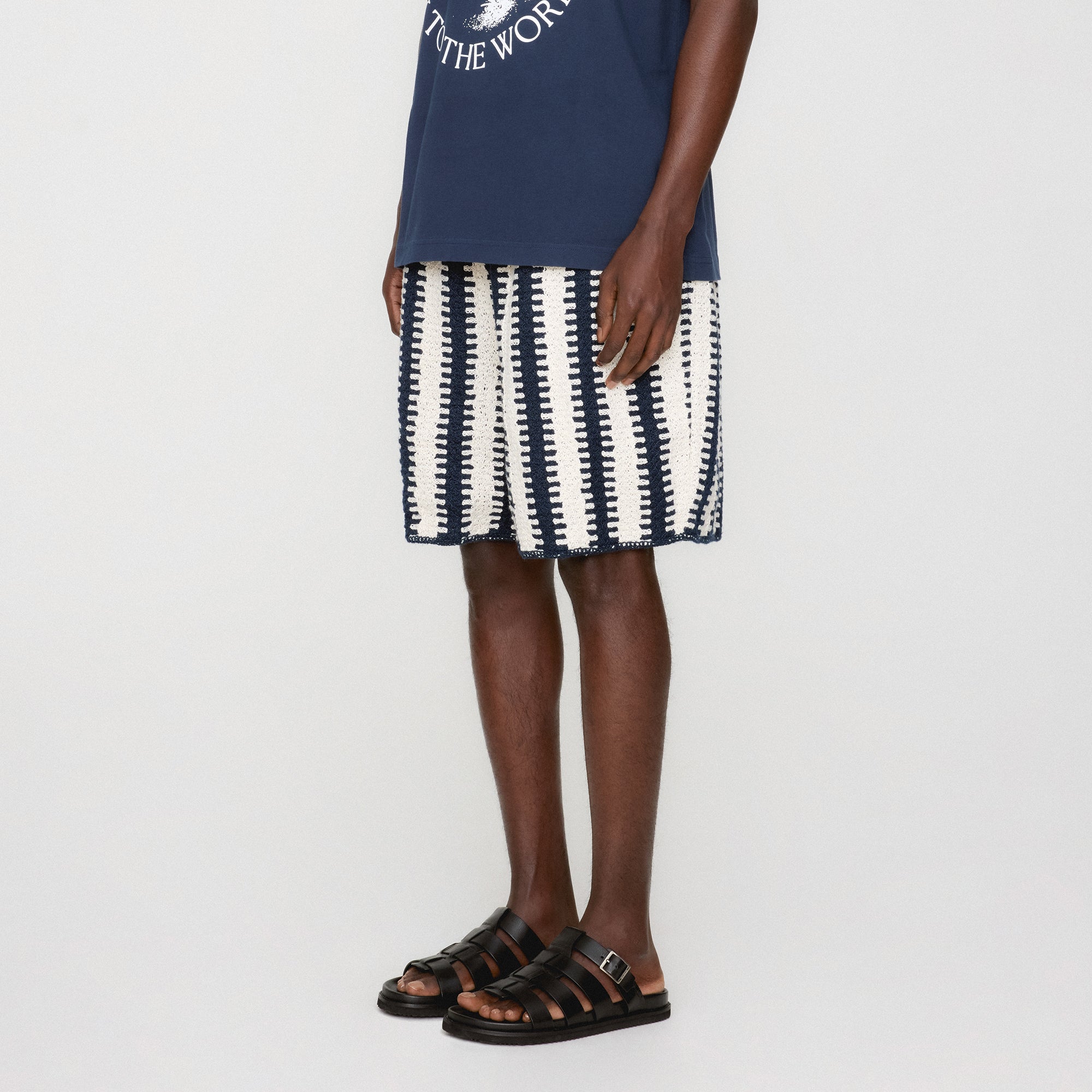 Kith Bandana Micro Terry Graham Short - Nocturnal