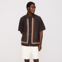 Kith Thompson Crochet Buttondown - Kindling