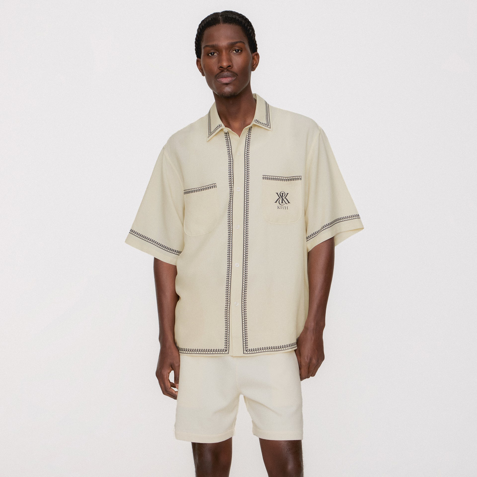 Kith Baroque Paxton Buttondown - Sandrift