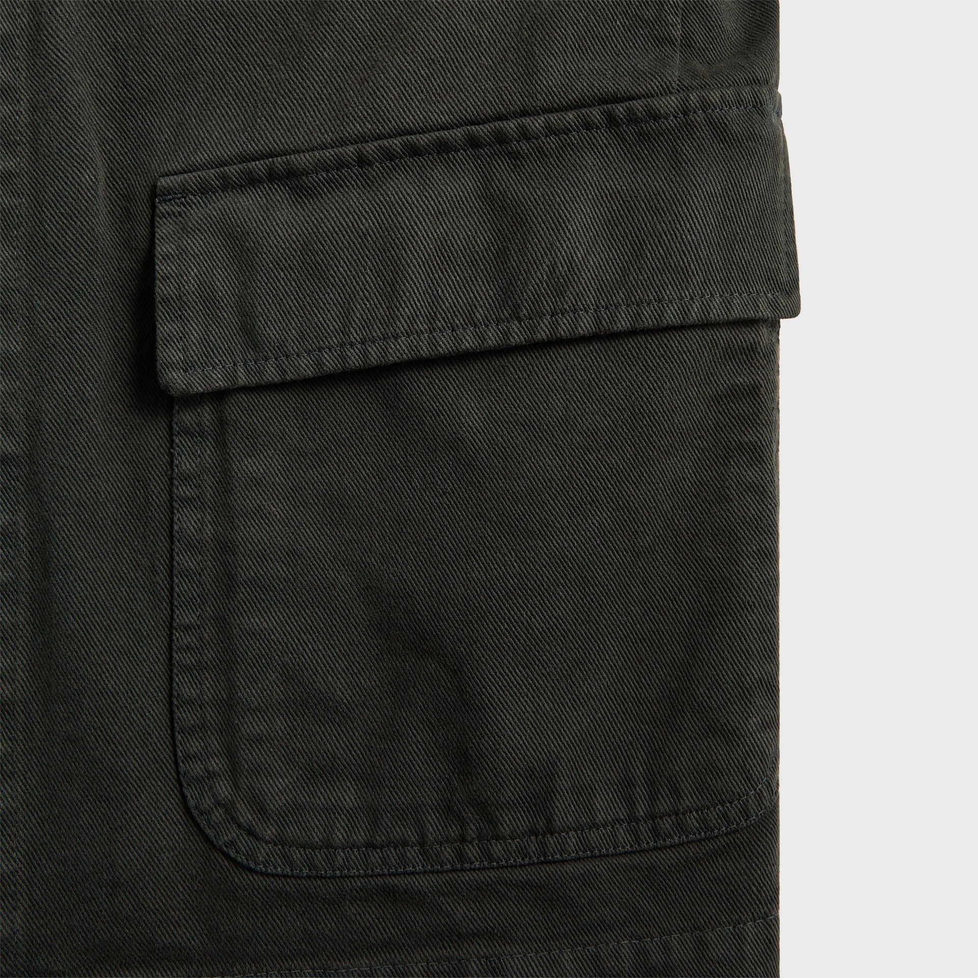 Dries Van Noten Overdye Compact Twill Cotton Jacket - Dark Grey