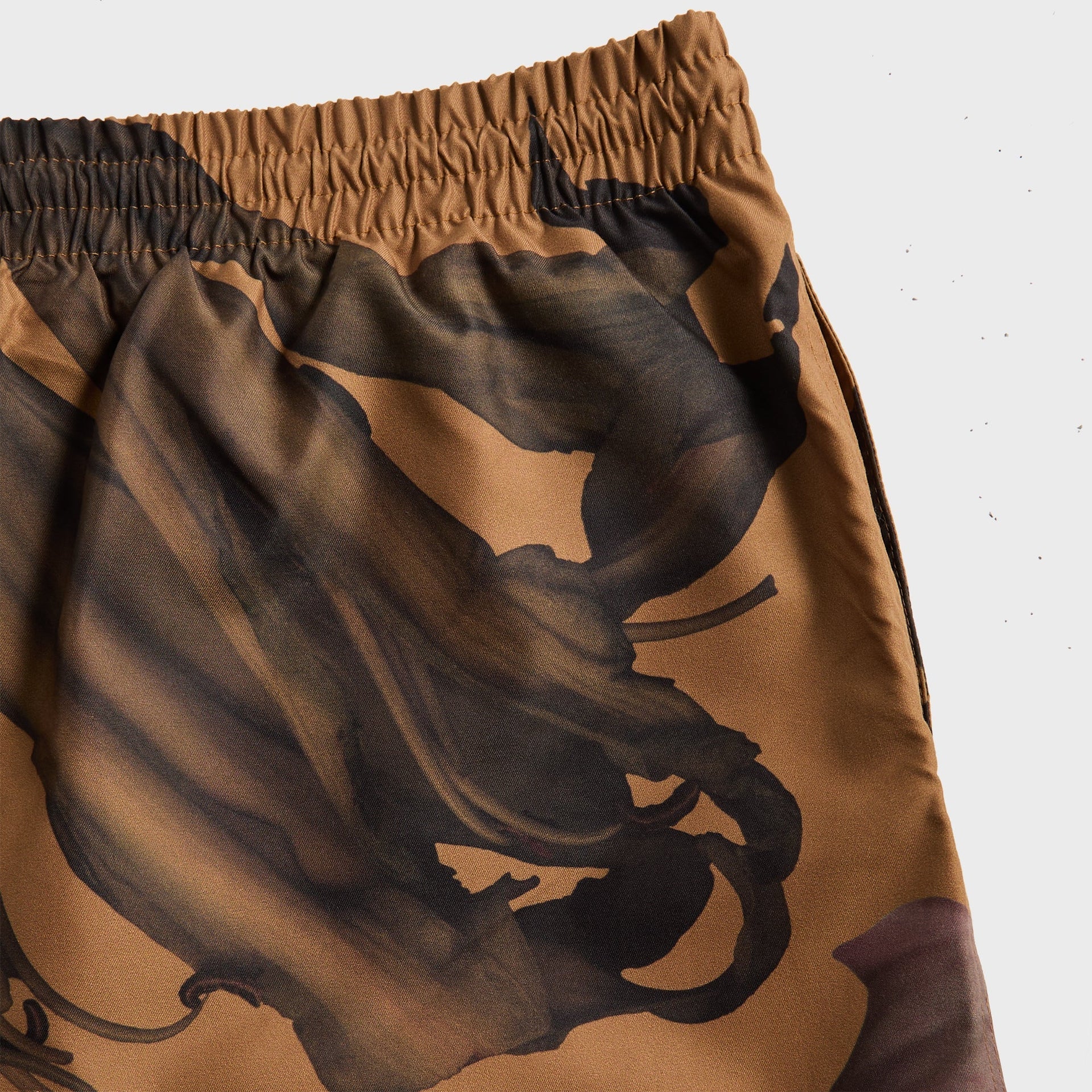 Dries Van Noten Fabric Short - Ocra
