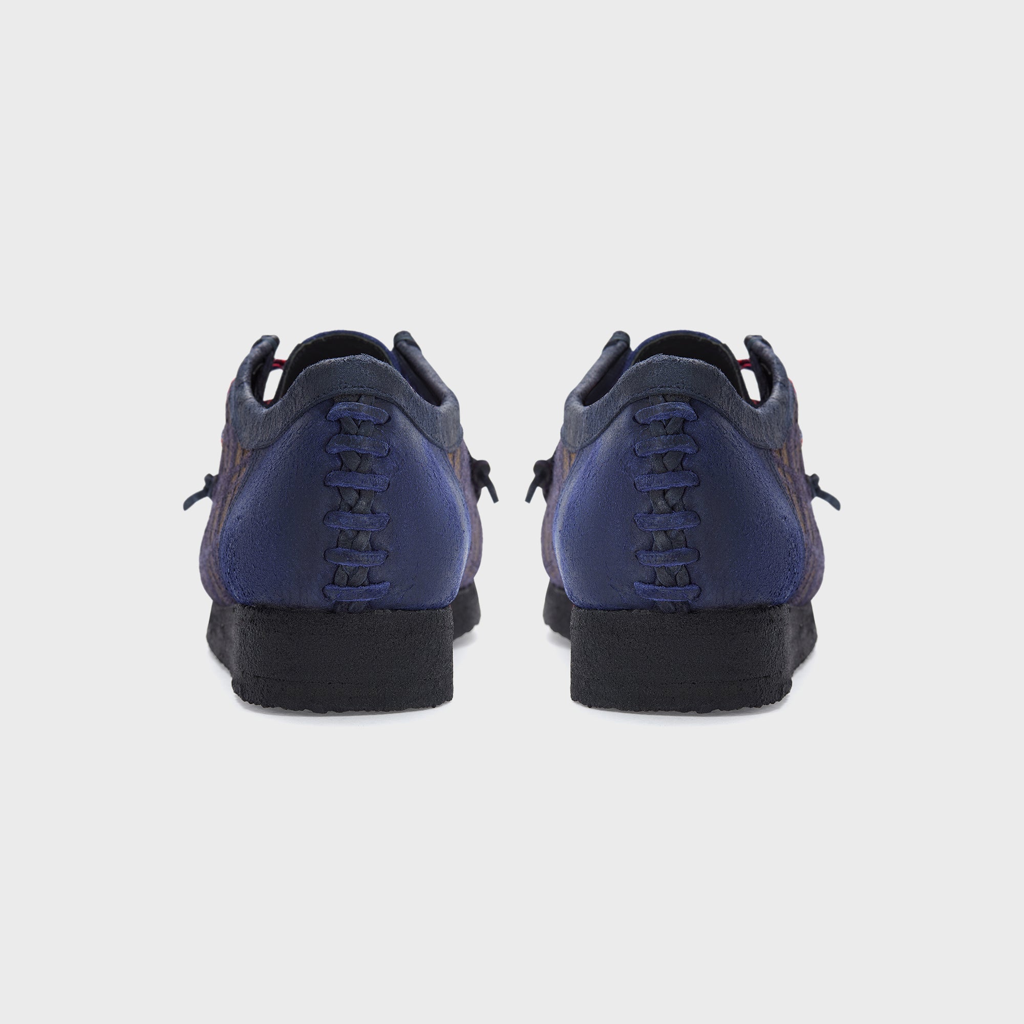 Clarks x Nicholas Daley Wallabee - Navy Combi – Kith