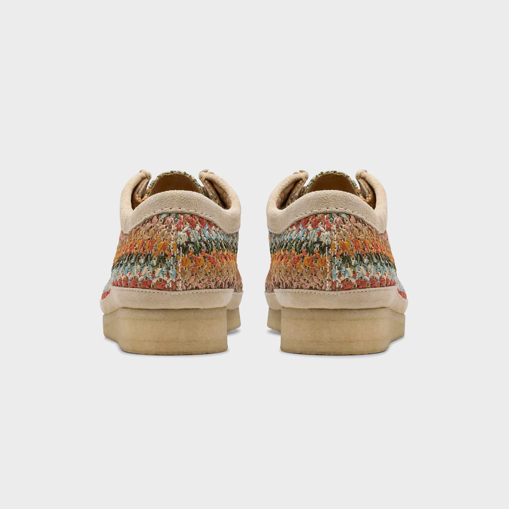 Clarks Wallabee Raffia - Multicolor – Kith