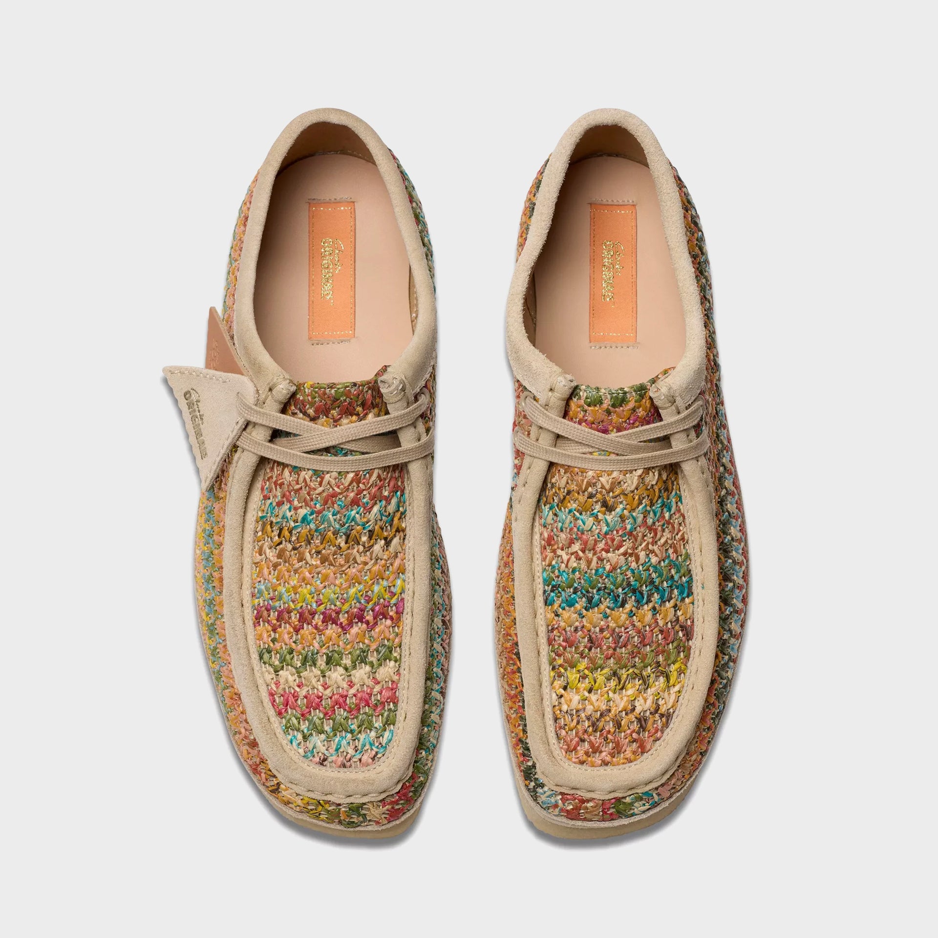 Clarks Wallabee Raffia - Multicolor