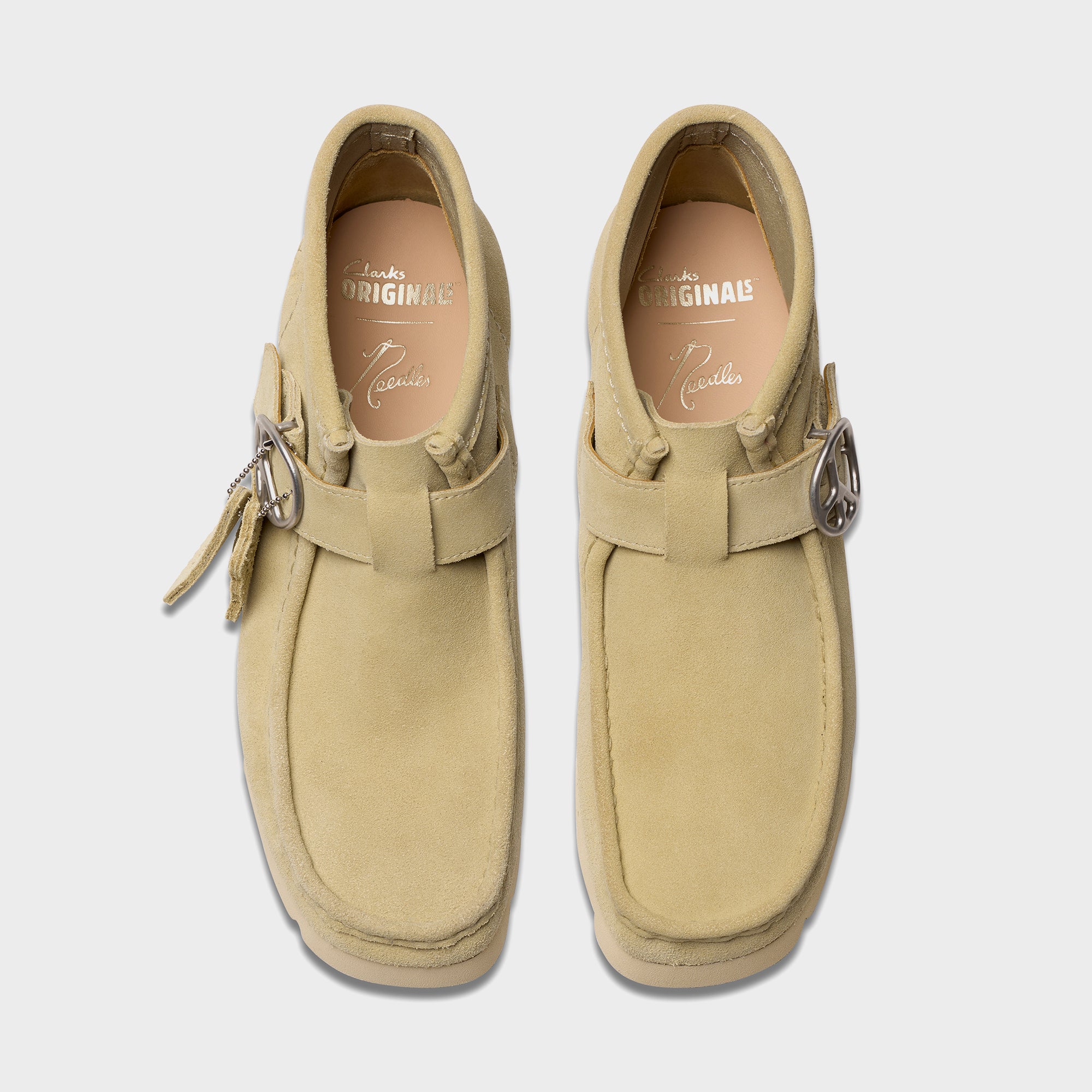 【Needle Clarks】WALLA STRAP LO UK7 新品未使用 Clarks x Needles Mens Walla Strap Lo Shoes – Extra Butter