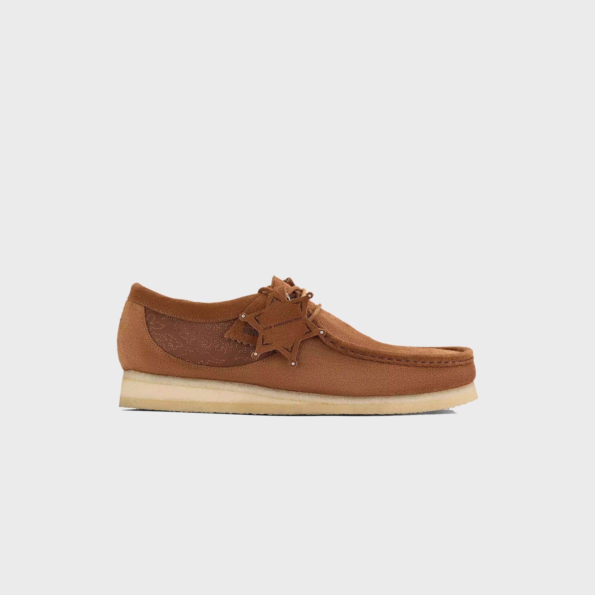 Clarks x Andersson Bell Wallabee Embroidery - Tan