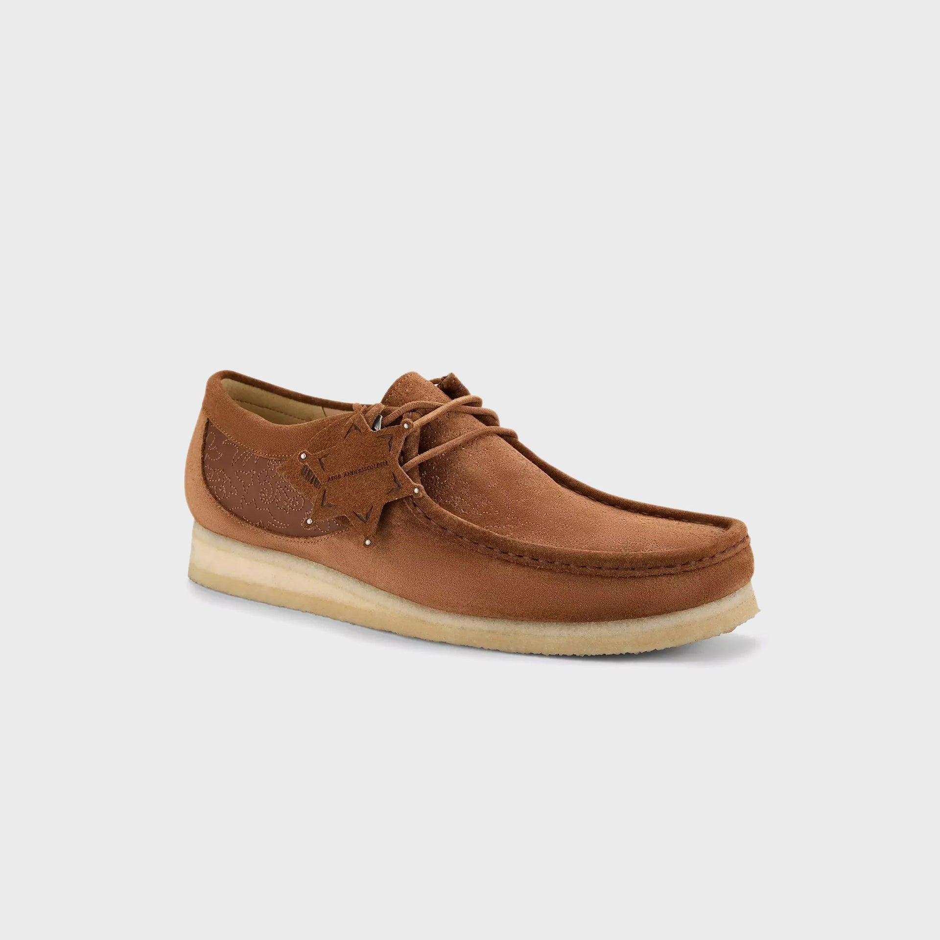 Clarks x Andersson Bell Wallabee Embroidery - Tan