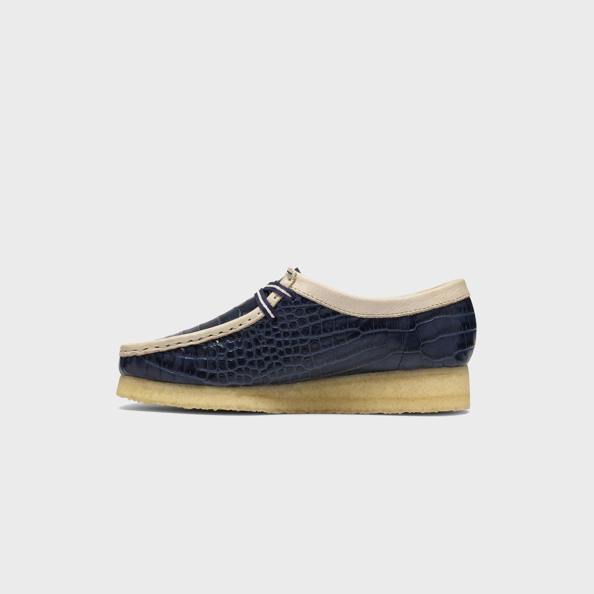 Clarks WMNS Wallabee - Blue Interest
