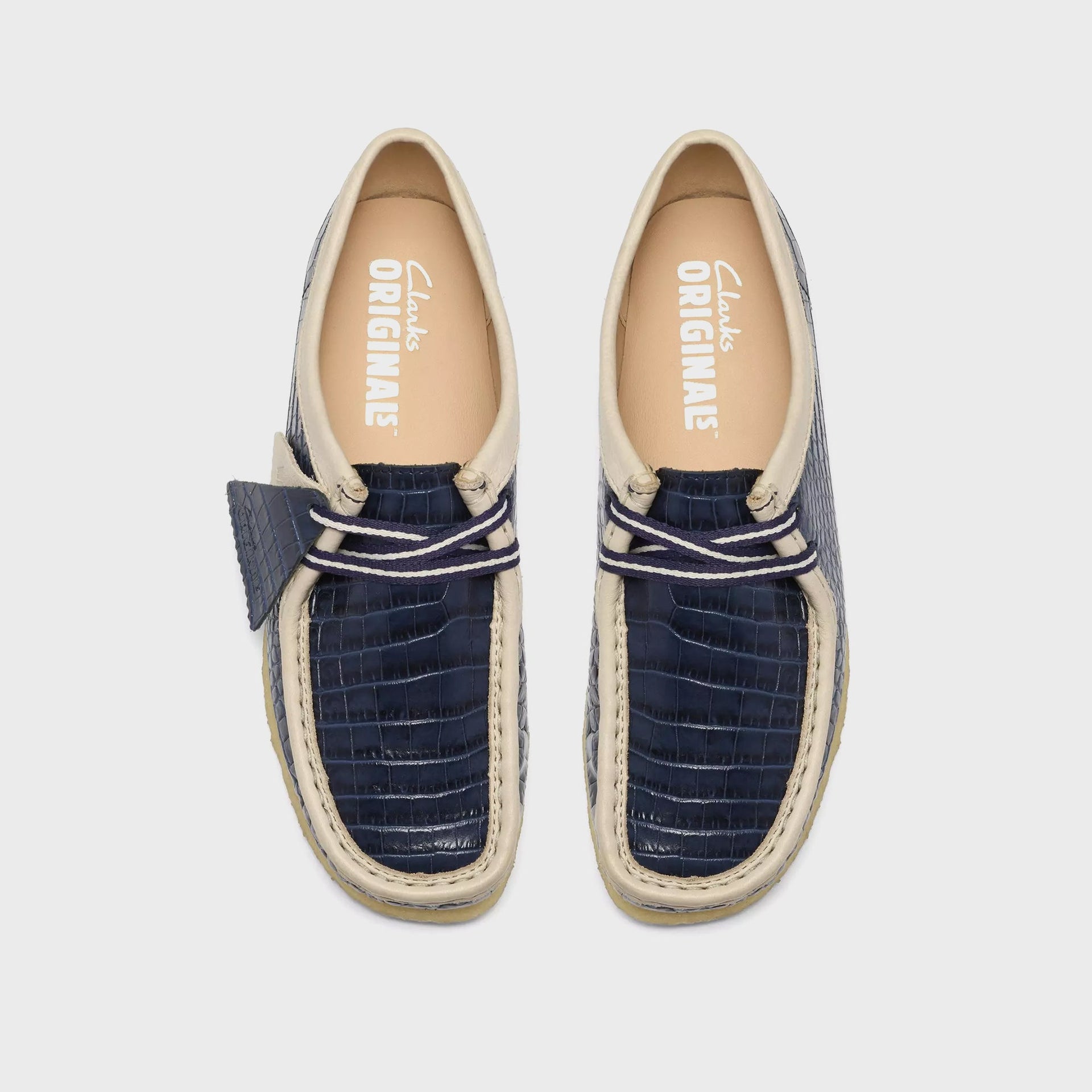 Clarks WMNS Wallabee - Blue Interest