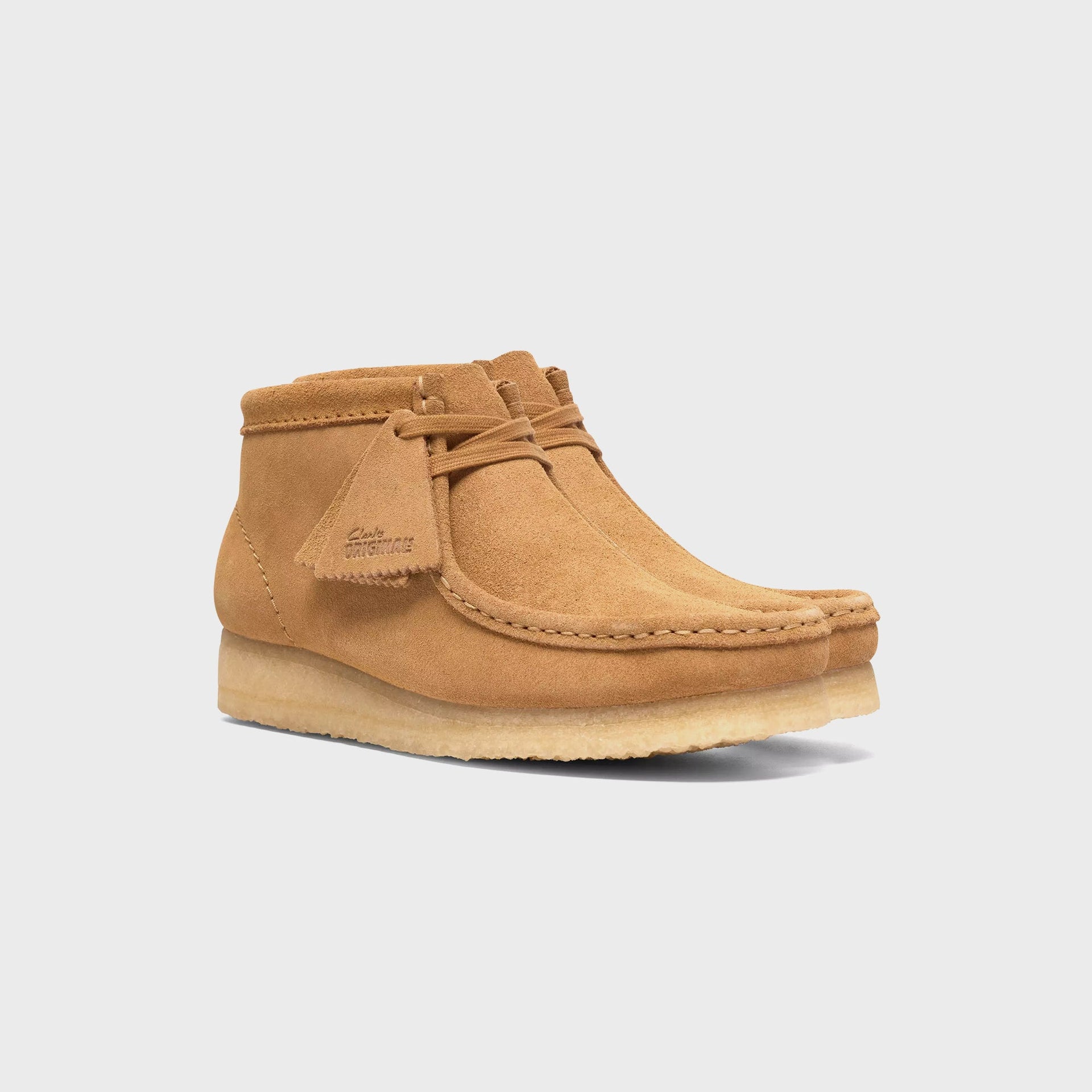 Clarks WMNS Wallabee Boot - Tan