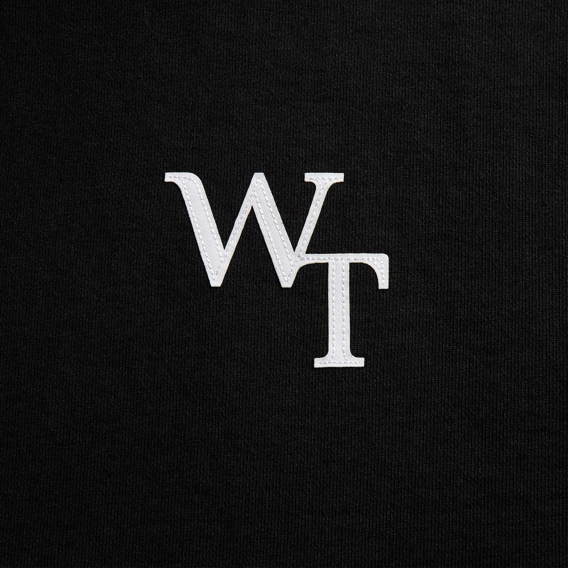 WTAPS Academy Cotton Hoody - Black