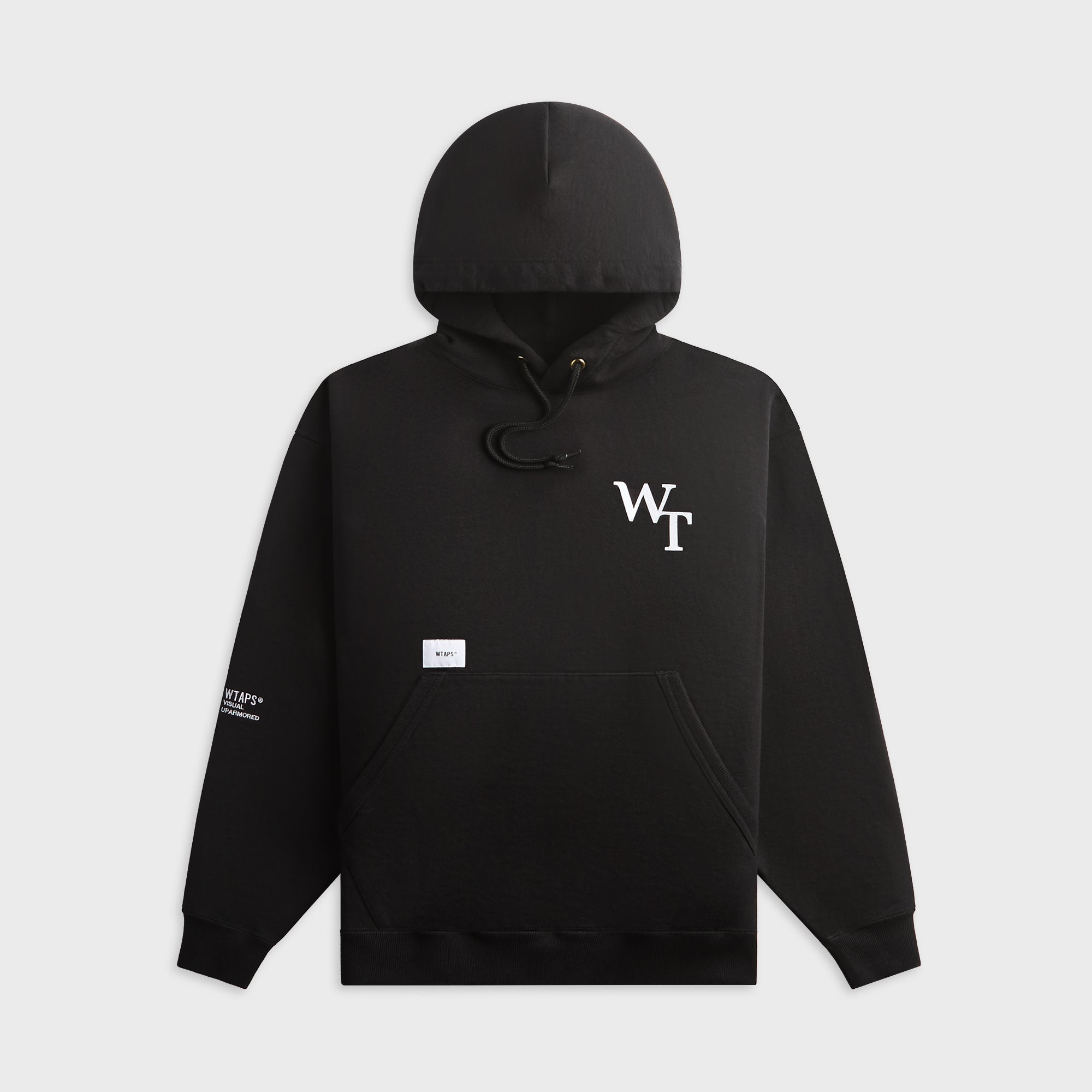 WTAPS Academy Cotton Hoody - Black – Kith