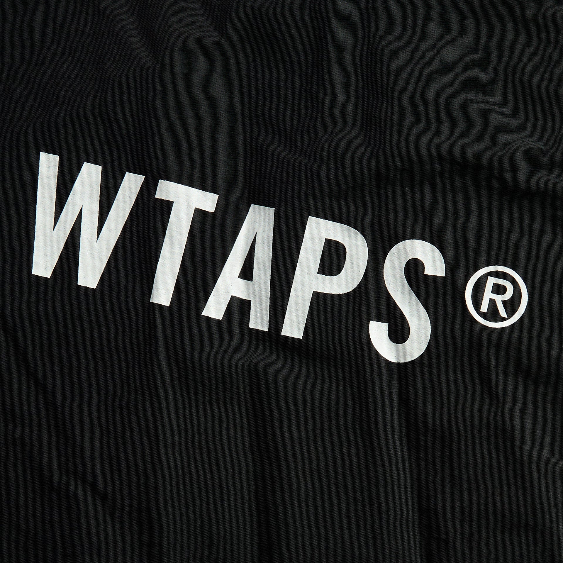 WTAPS Nylon Tussah Pertex® Track Jacket - Black