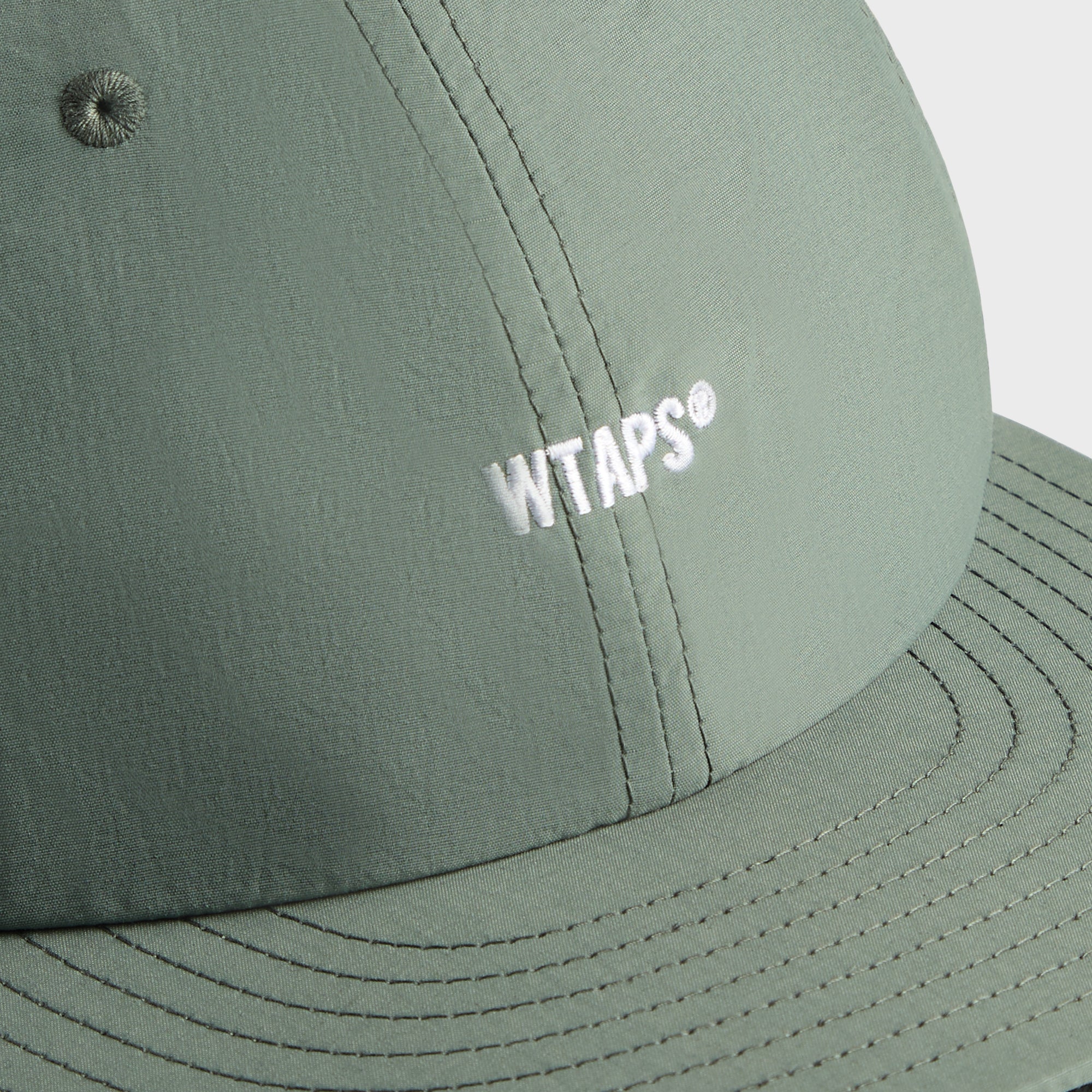 WTAPS T-6M 01 Nylon Tussah Pertex® Cap - Gray – Kith
