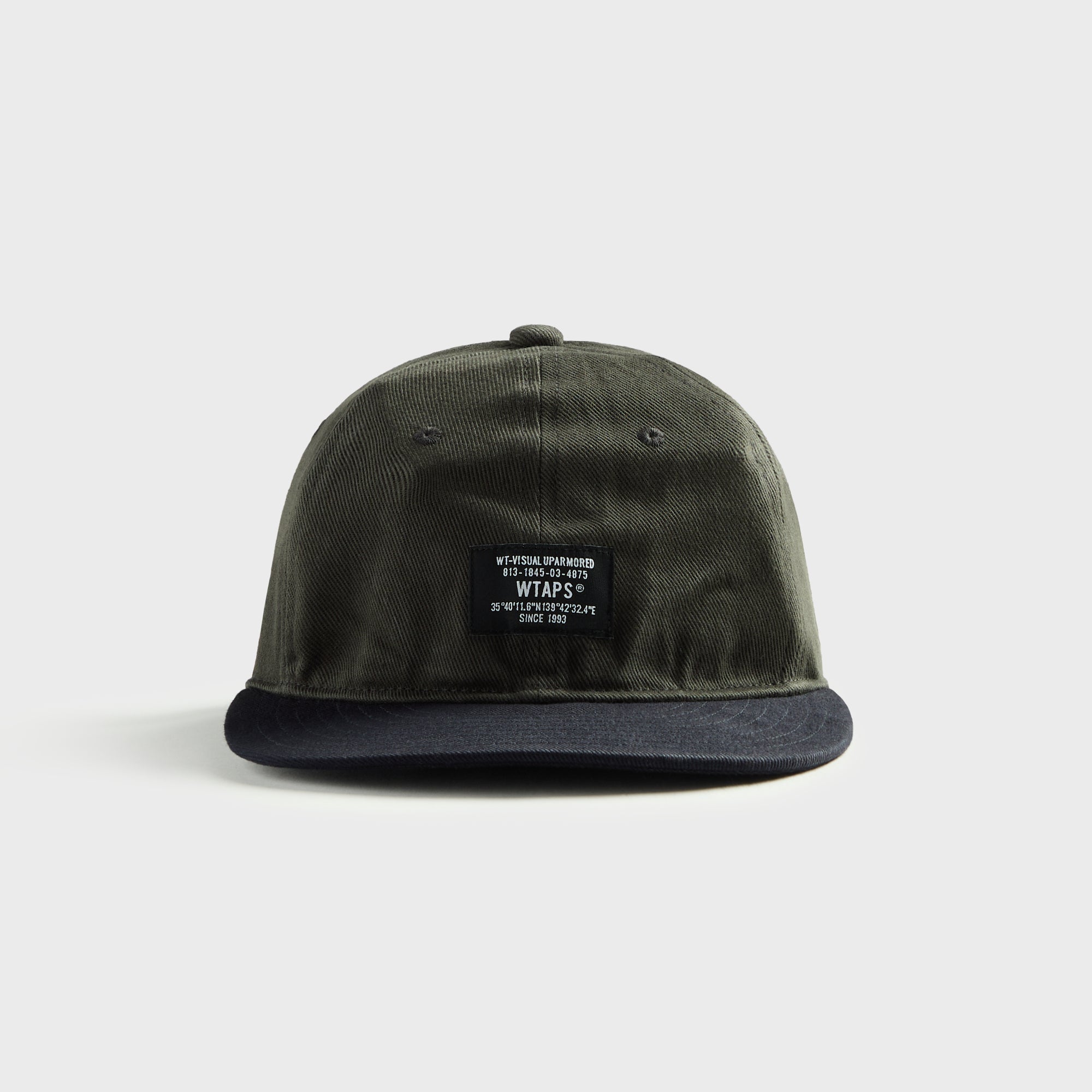 WTAPS T-6M 04 Cotton Twill Cap - Charcoal – Kith