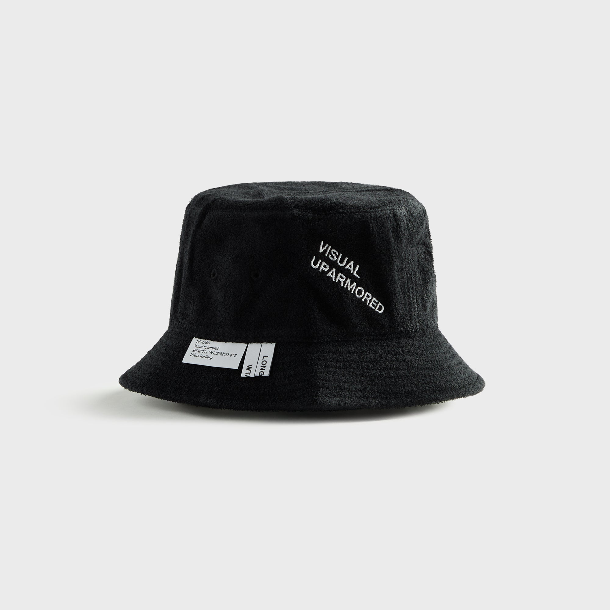 WTAPS 03 Cotton Pile Bucket Hat - Black – Kith