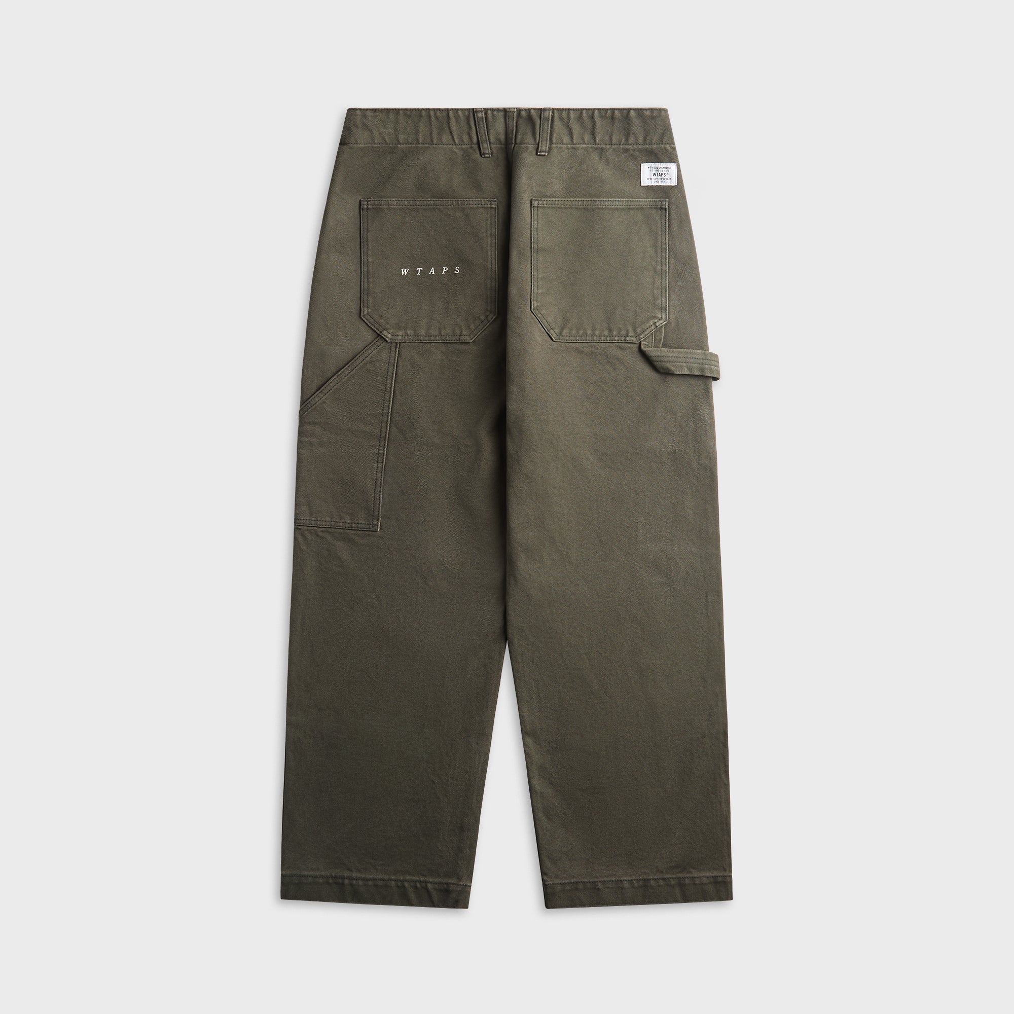 WTAPS ARMSTG2501 Cotton Canvas Trouser - Olive Drab – Kith
