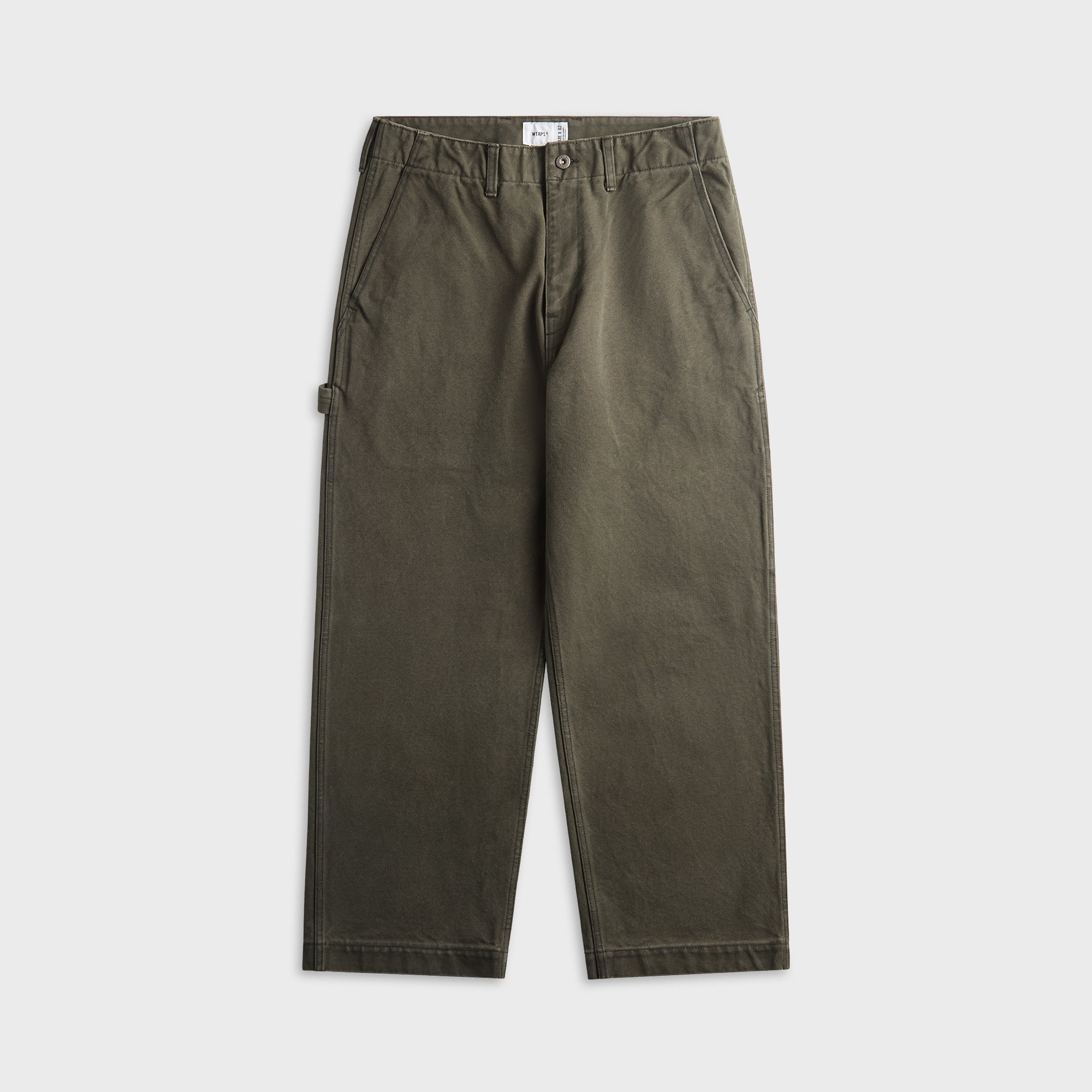 WTAPS ARMSTG2501 Cotton Canvas Trouser - Olive Drab – Kith
