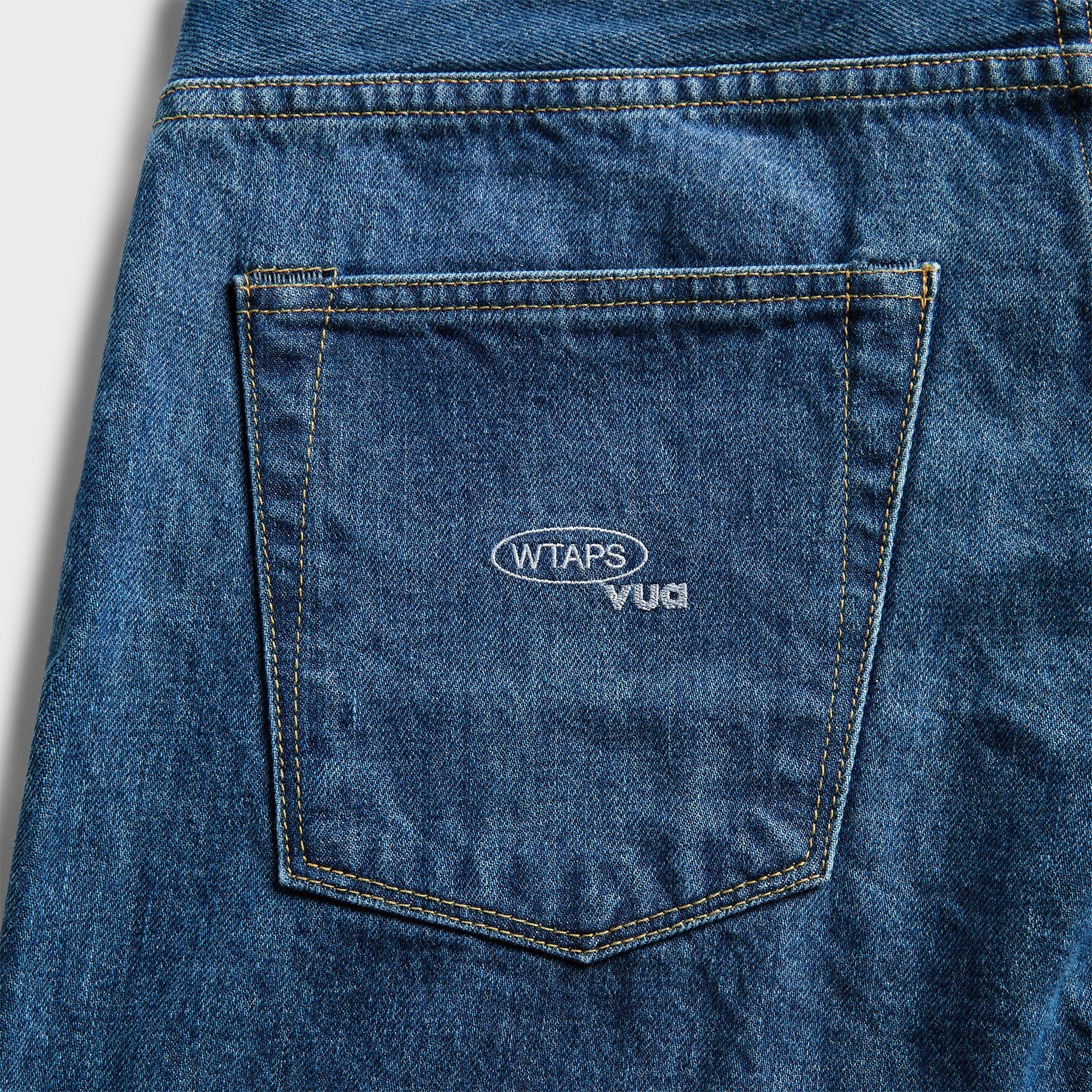 WTAPS Blues Straight Cotton Denim Trouser - Indigo – Kith