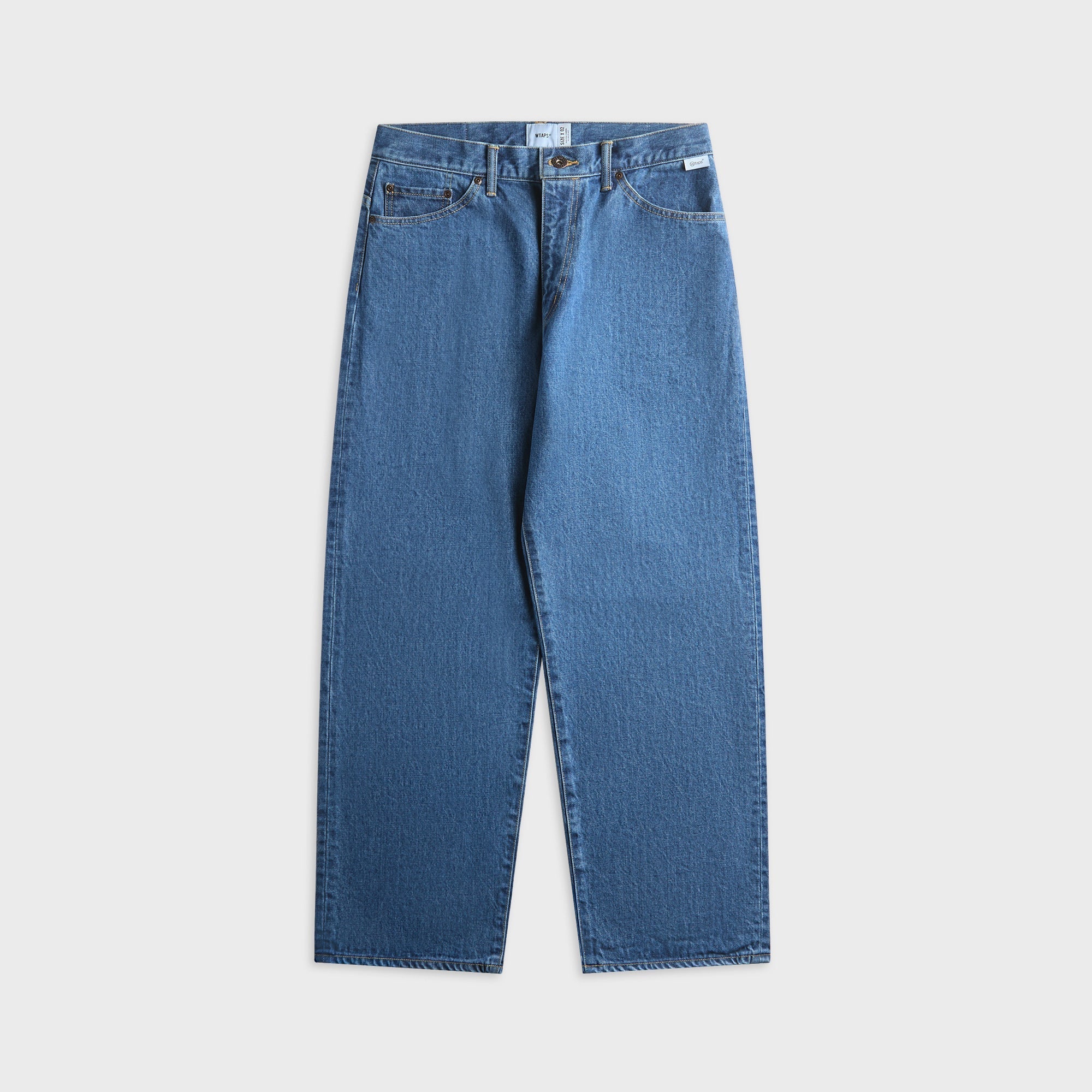 WTAPS Blues Straight Cotton Denim Trouser - Indigo – Kith