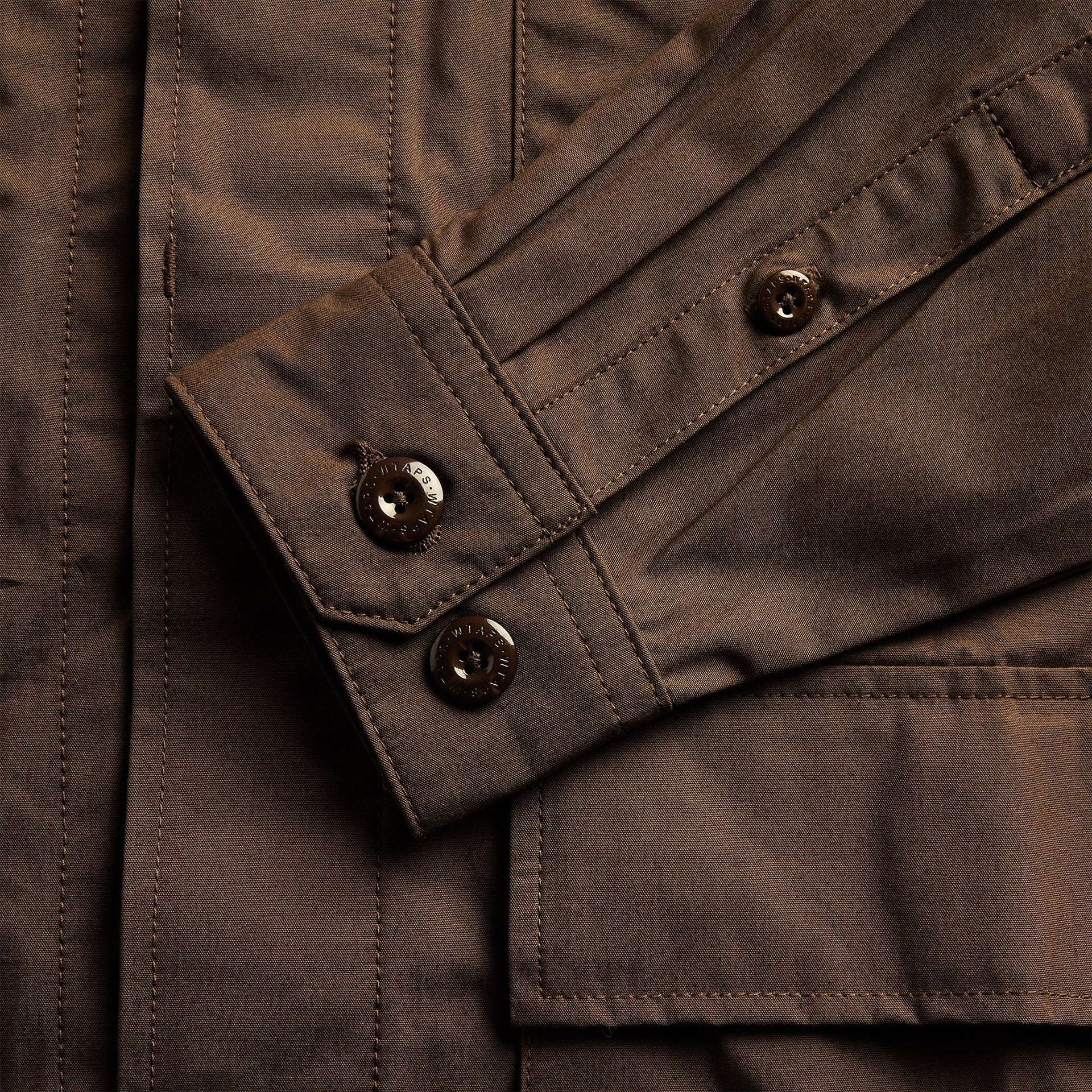 WTAPS JMOD Nyco. Weather Cordura® Long Sleeve Jacket - Brown