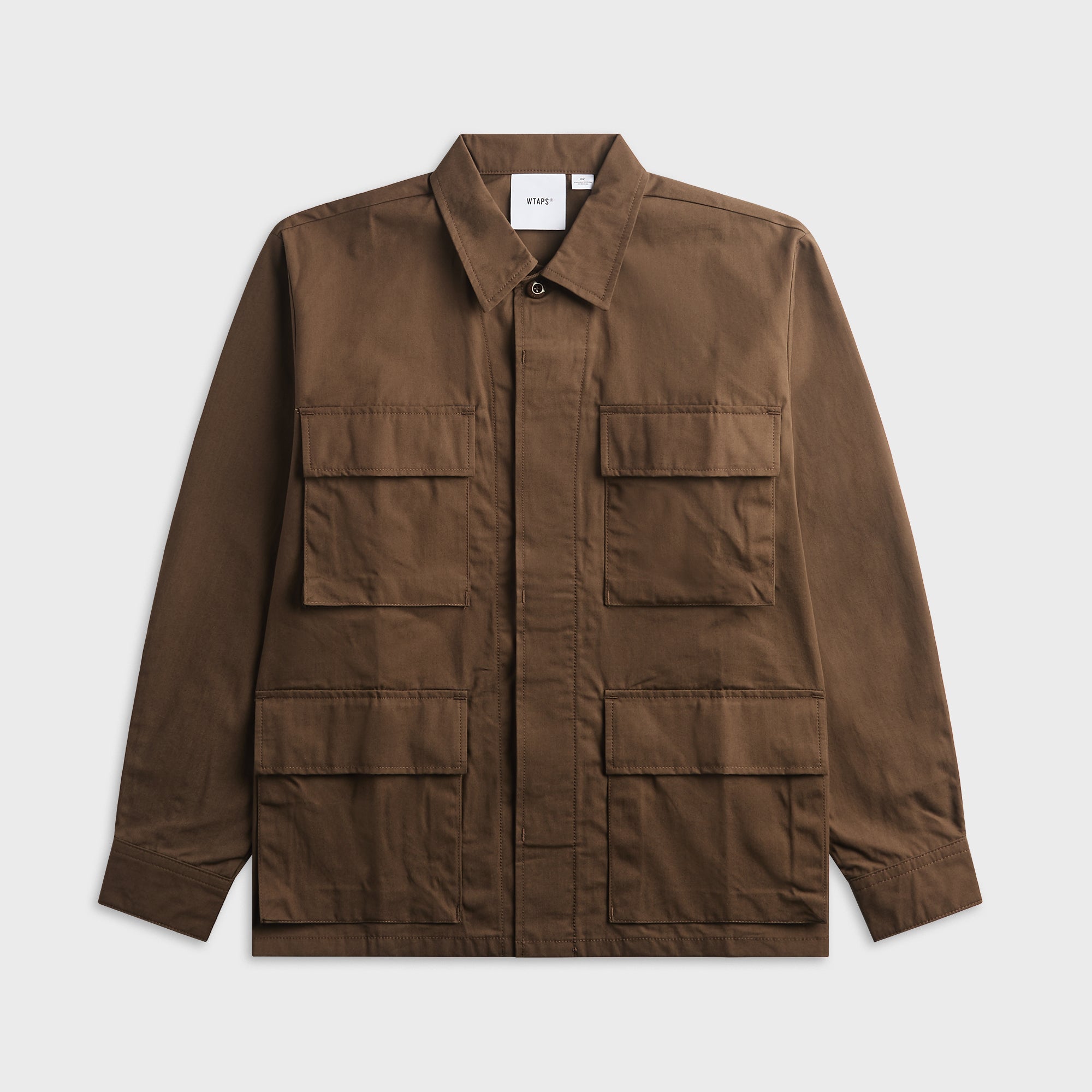 WTAPS JMOD Nyco. Weather Cordura® Long Sleeve Jacket - Brown – Kith