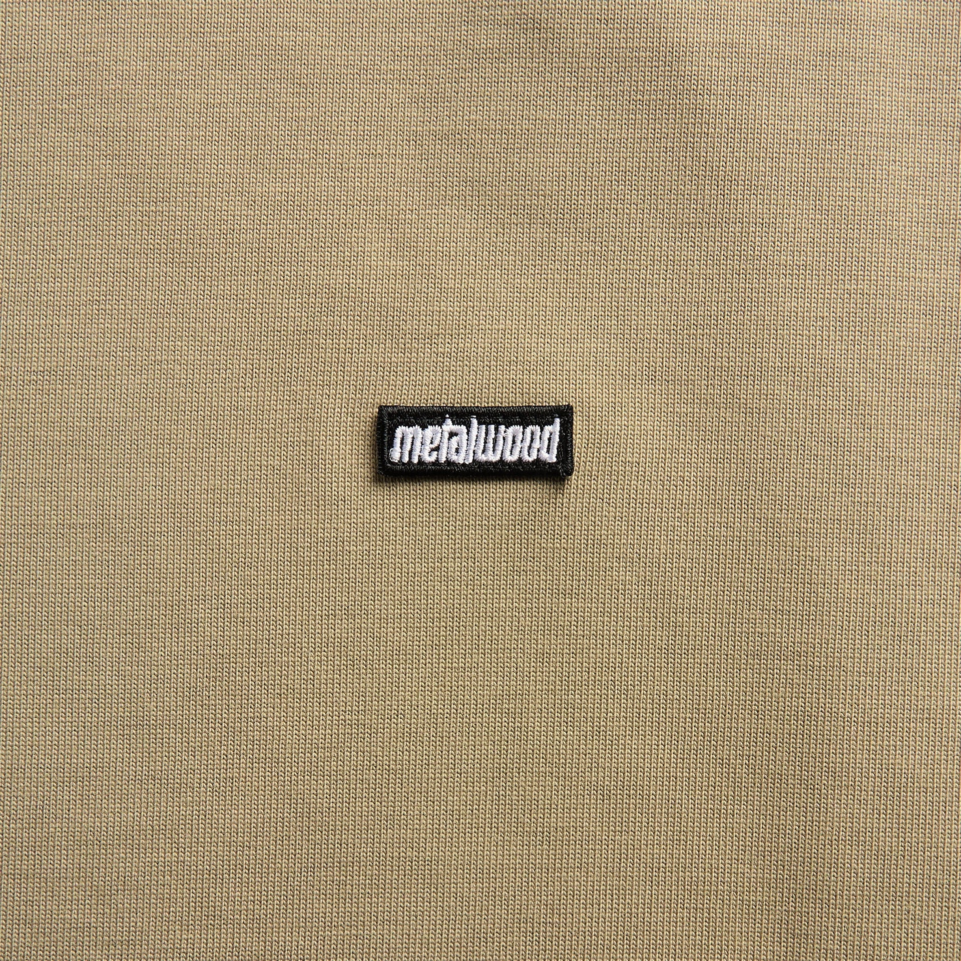Metalwood Heavyweight Mini Metal Logo Tee - Tar