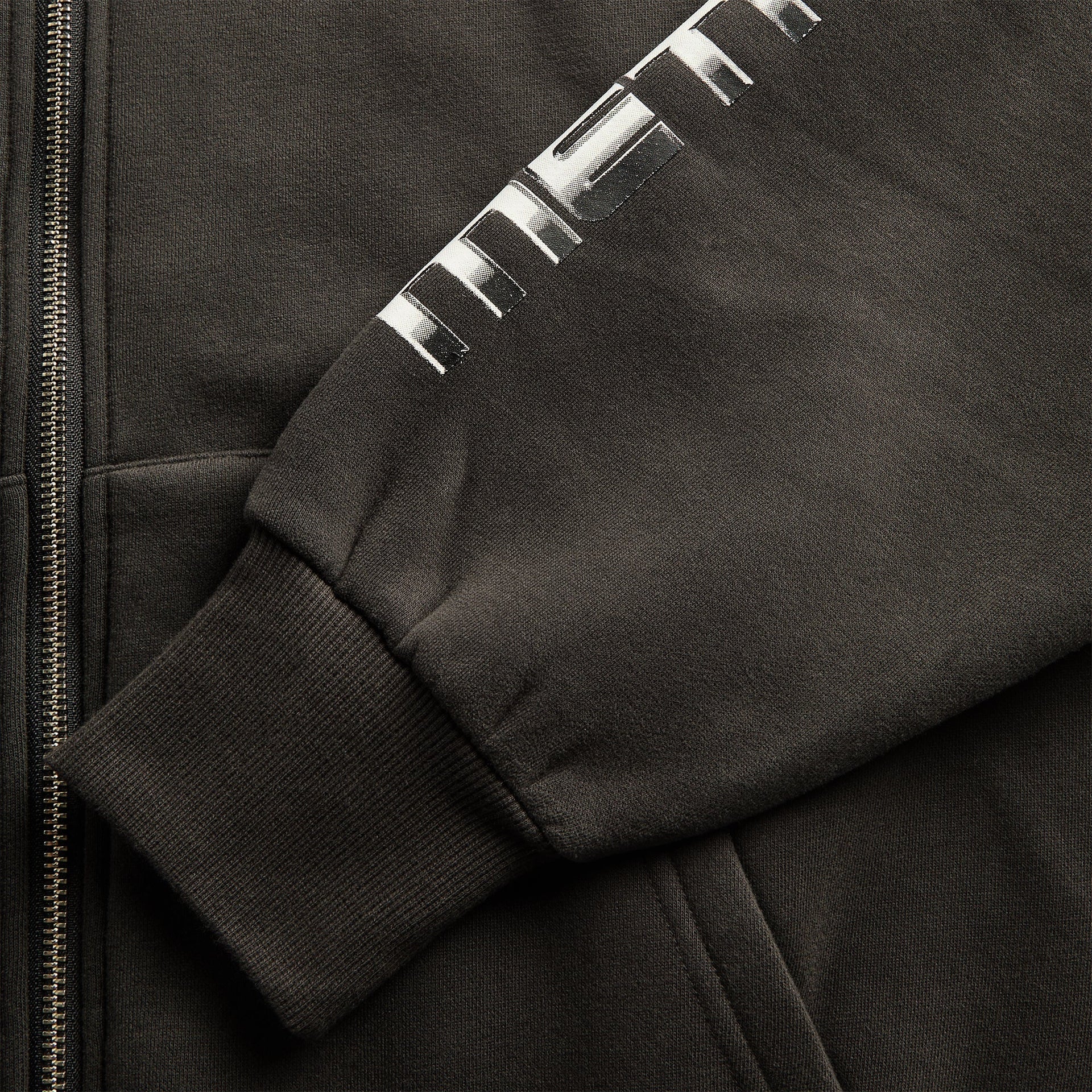 Metalwood Moto Zip Hooded Sweatshirt - Tar