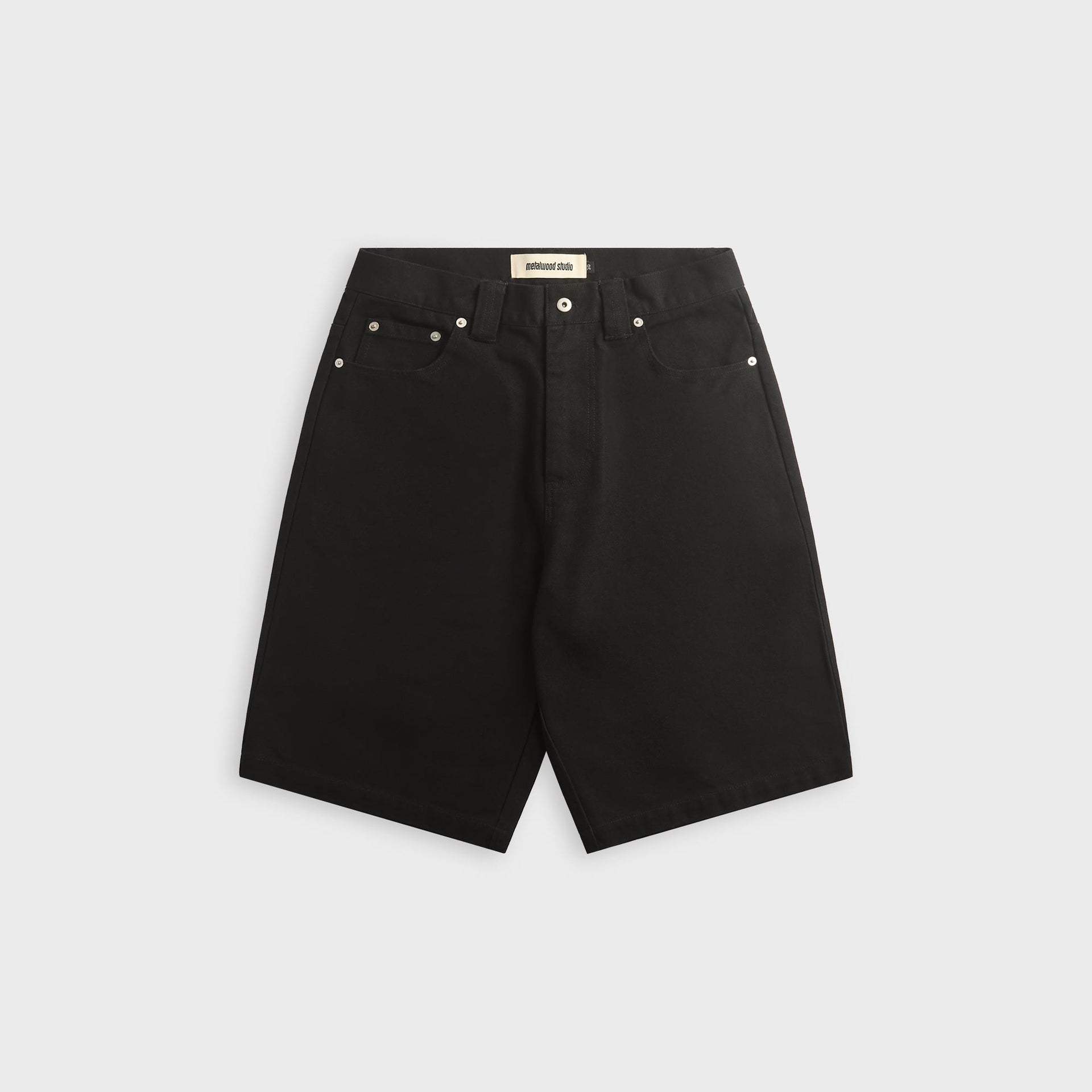 Metalwood Canvas Short - Black
