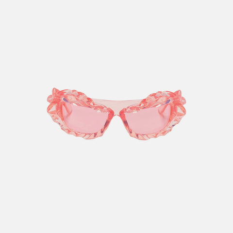 Ottolinger Twisted Sunglasses - Clear Rose
