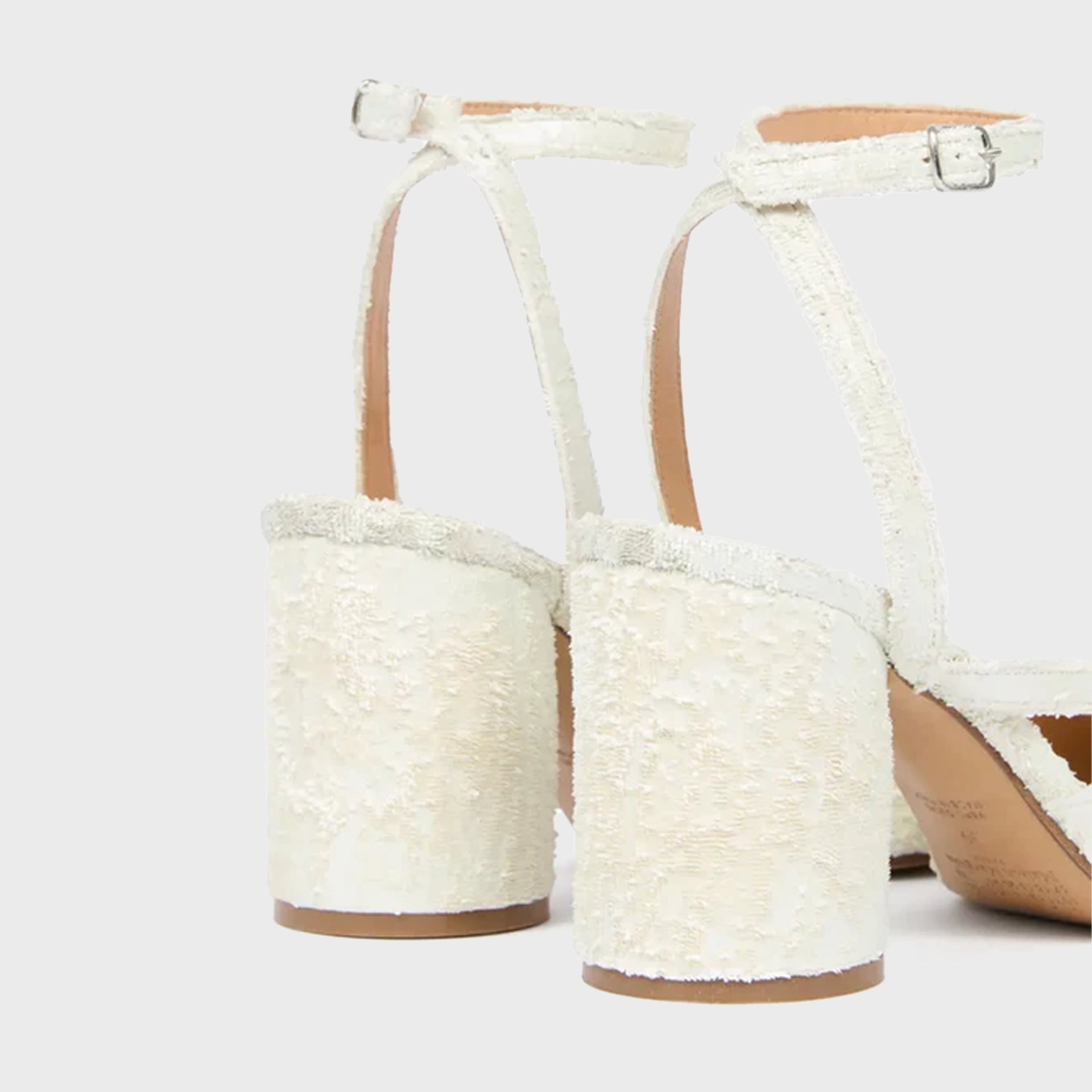 Maison Margiela Sandal Pump H80 - White Pearly – Kith Maison Margiela Sandal Pump H80 - White Pearly – Kith