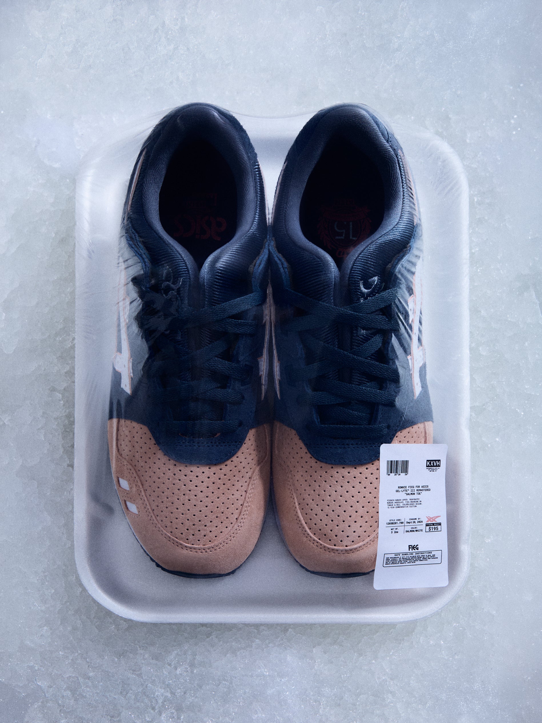 Ronnie Fieg for ASICS GEL-LYTE™ III Remastered “Salmon Toe” – Kith