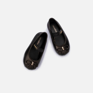 Melissa Mini Sophie Flat BB - Metallic Black