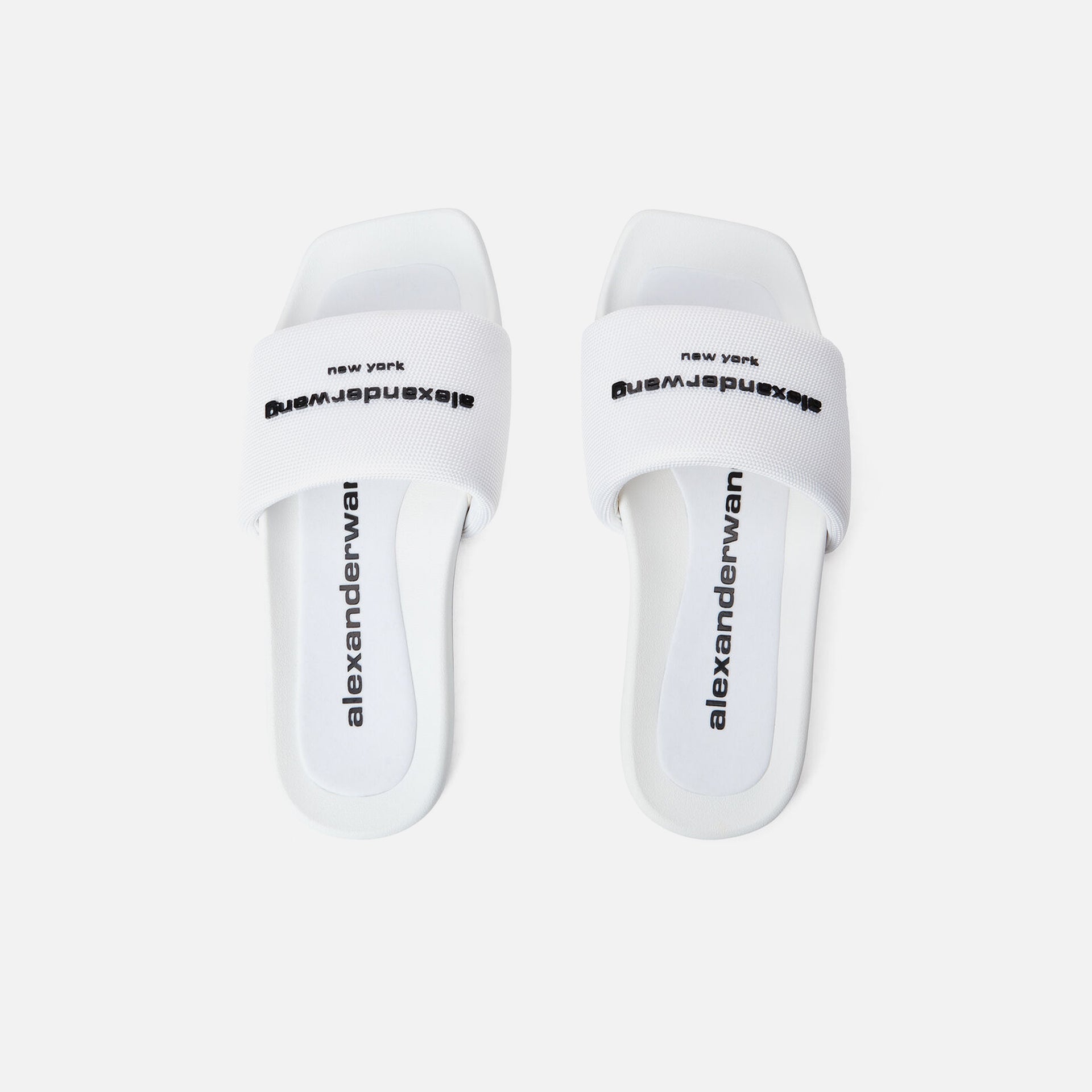 Alexander Wang AW Pool Slide - White