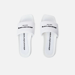 Alexander Wang AW Pool Slide - White