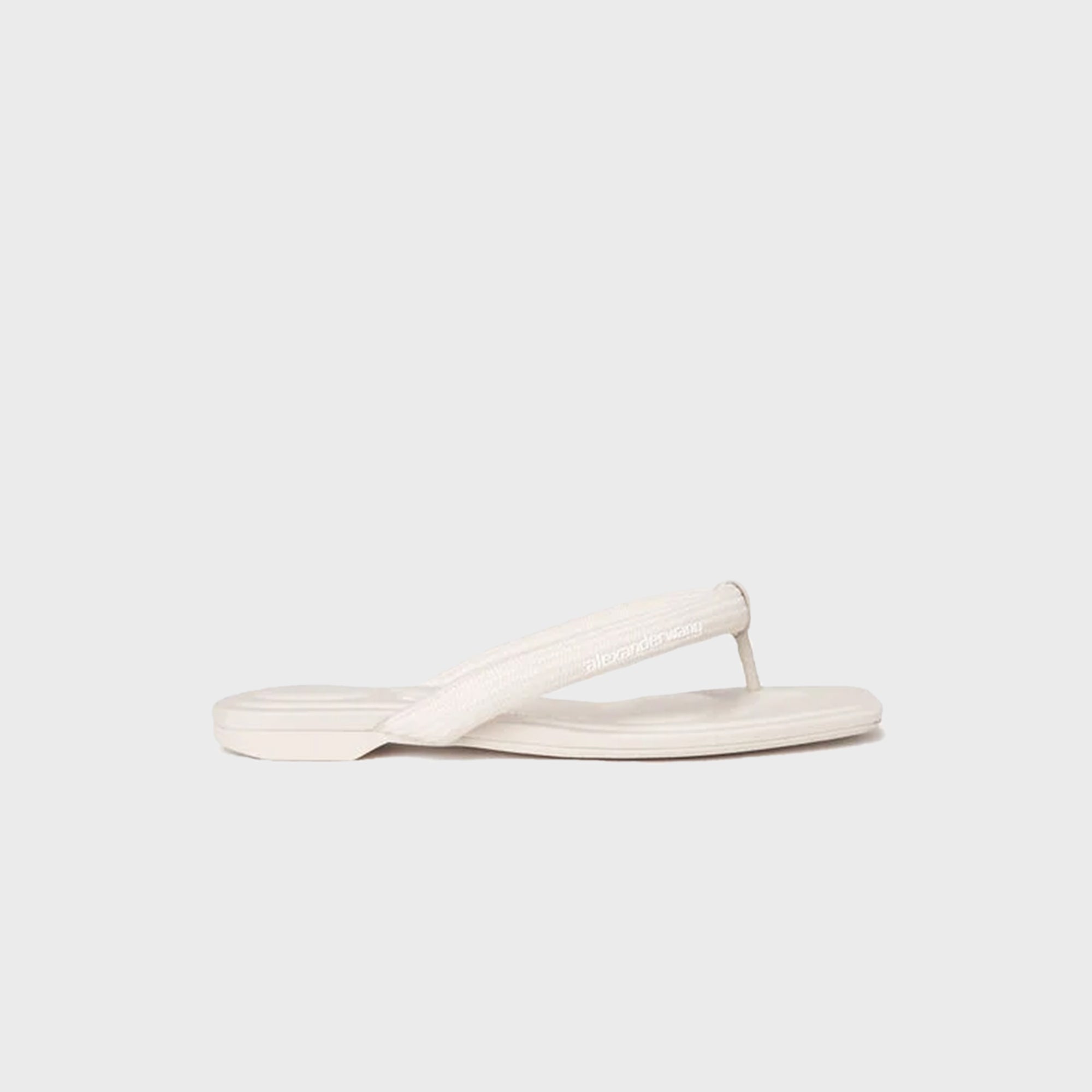 Alexander Wang Jenna Tubular Flat Thong Sandal - Vanilla – Kith