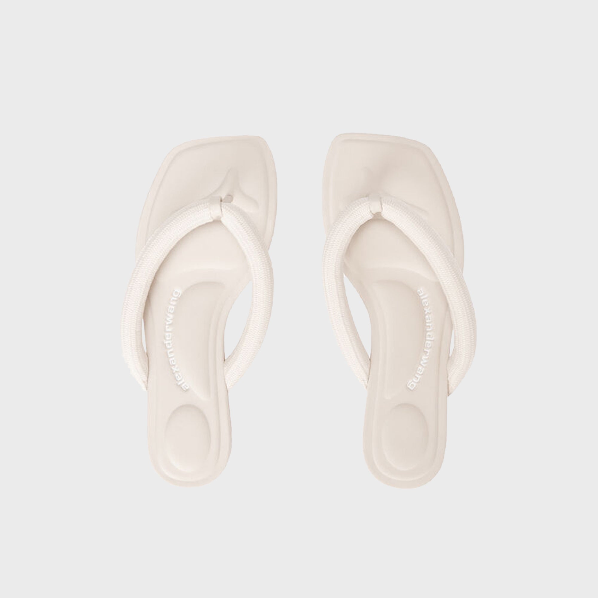 Alexander Wang Jenna Tubular Flat Thong Sandal - Vanilla – Kith