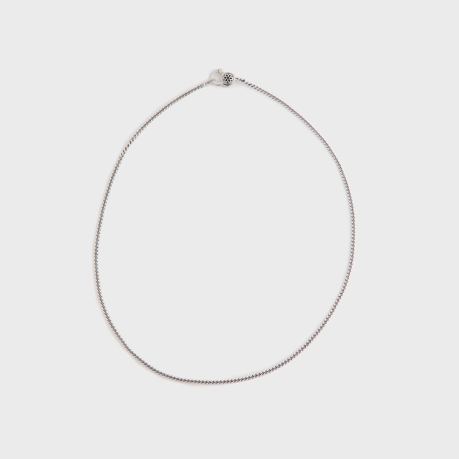 GOOD ART HLYWD Curb Chain Necklace - Silver