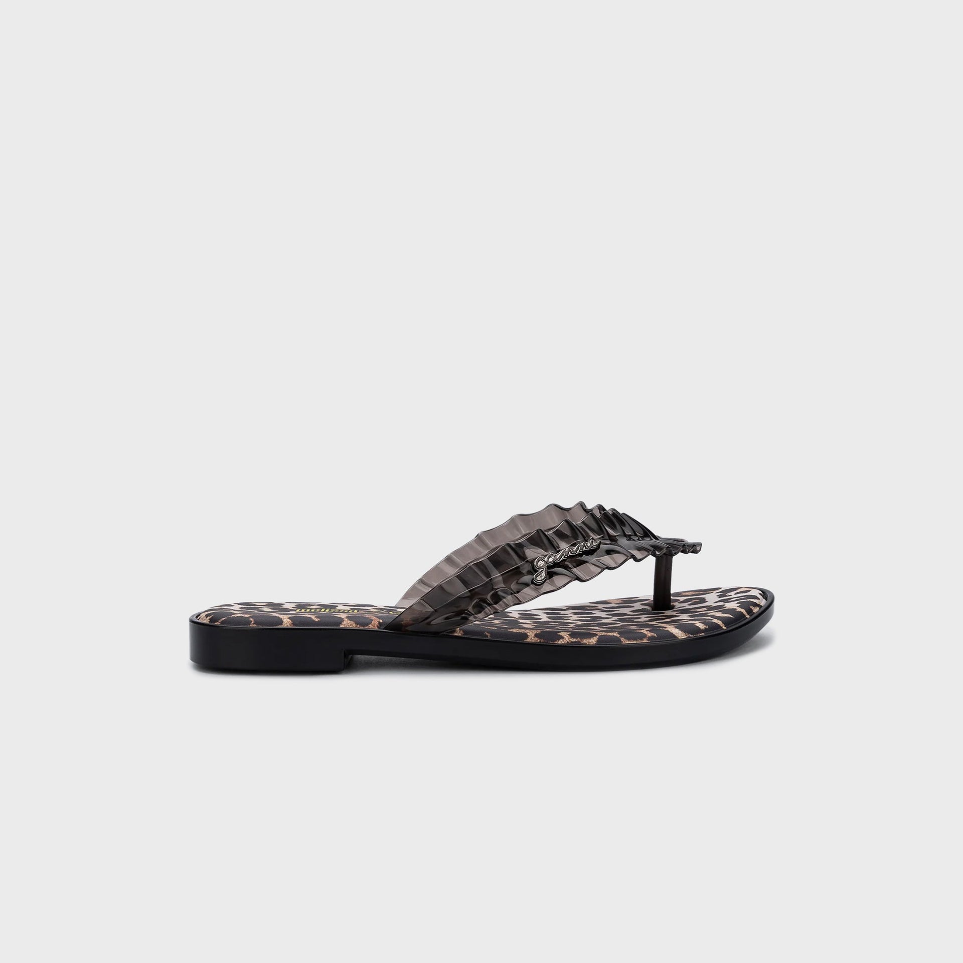 Melissa x Ganni Flip Flop Slim - Black