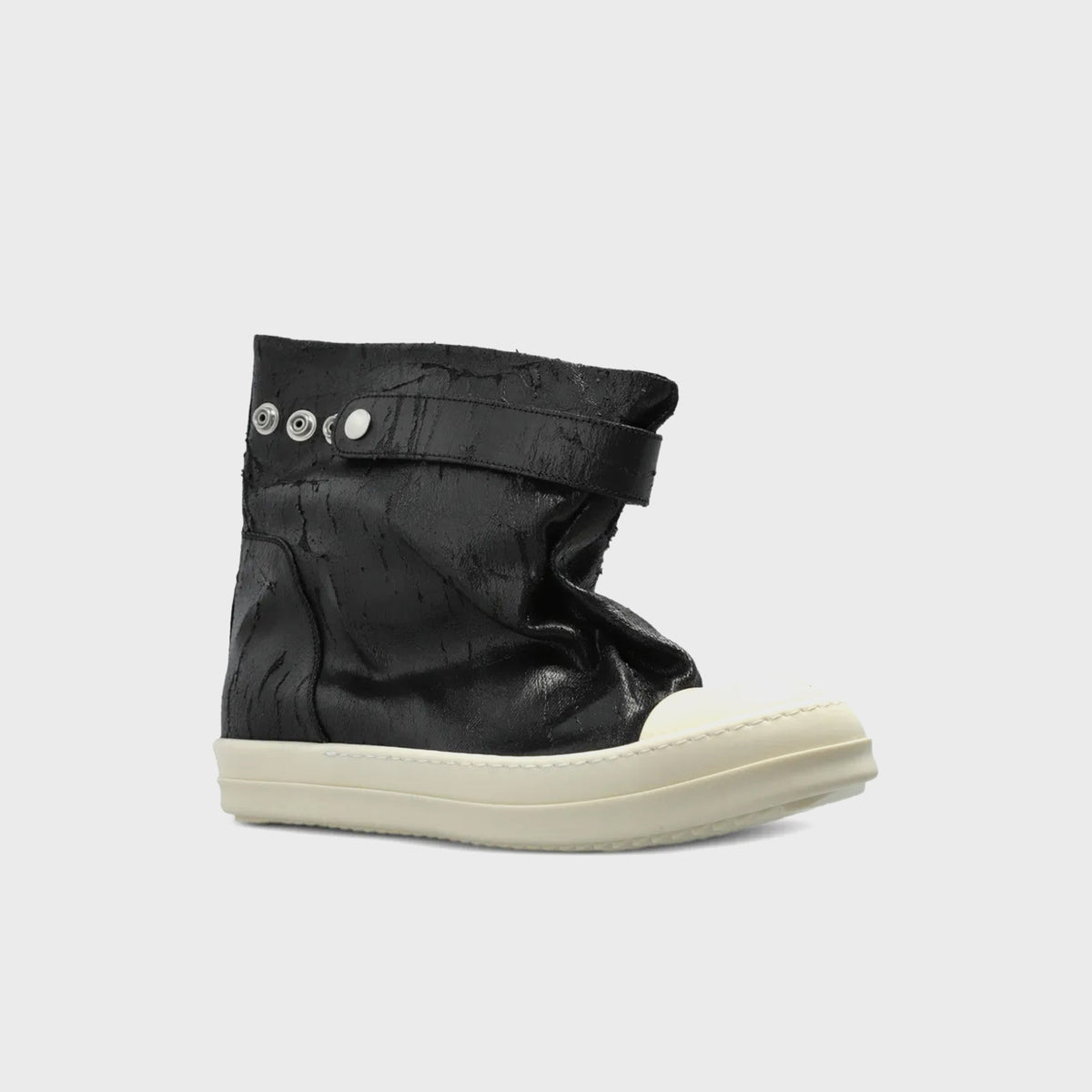 Rick Owens DRKSHDW Elephant Low Boot - Black / Milk / Milk
