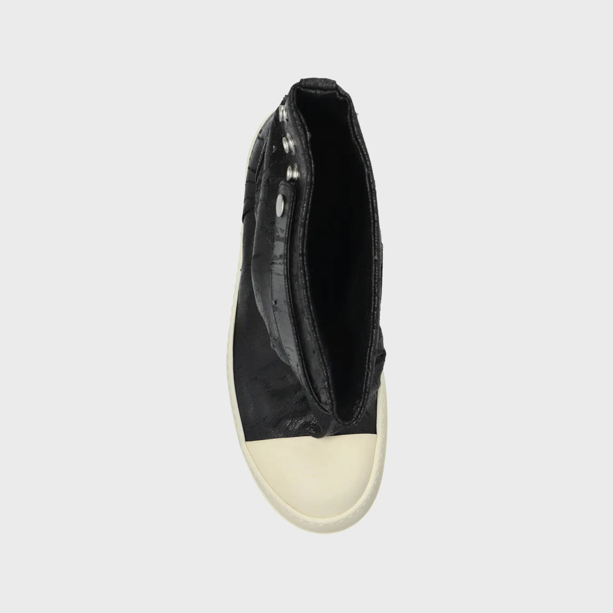 Rick Owens DRKSHDW Elephant Low Boot - Black / Milk / Milk