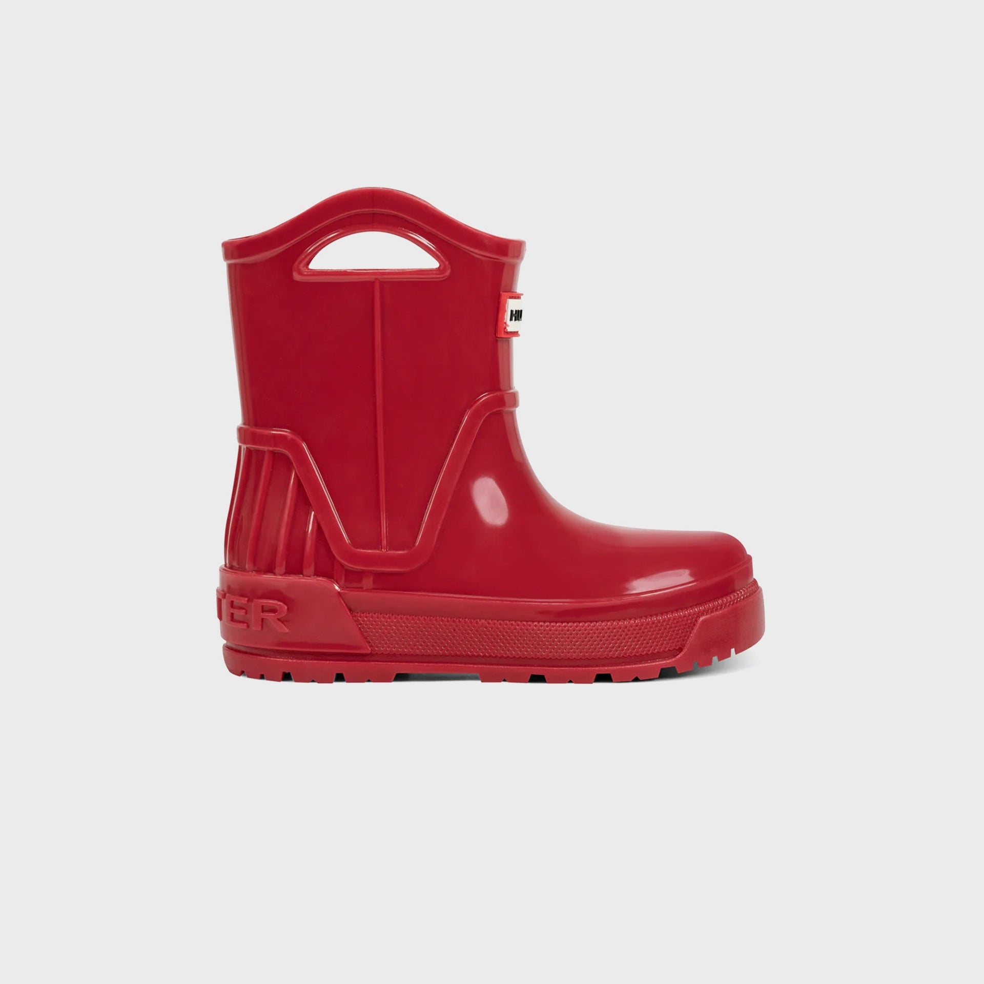 Hunter Little Kids Georgey Waterproof Boots - Medium Red